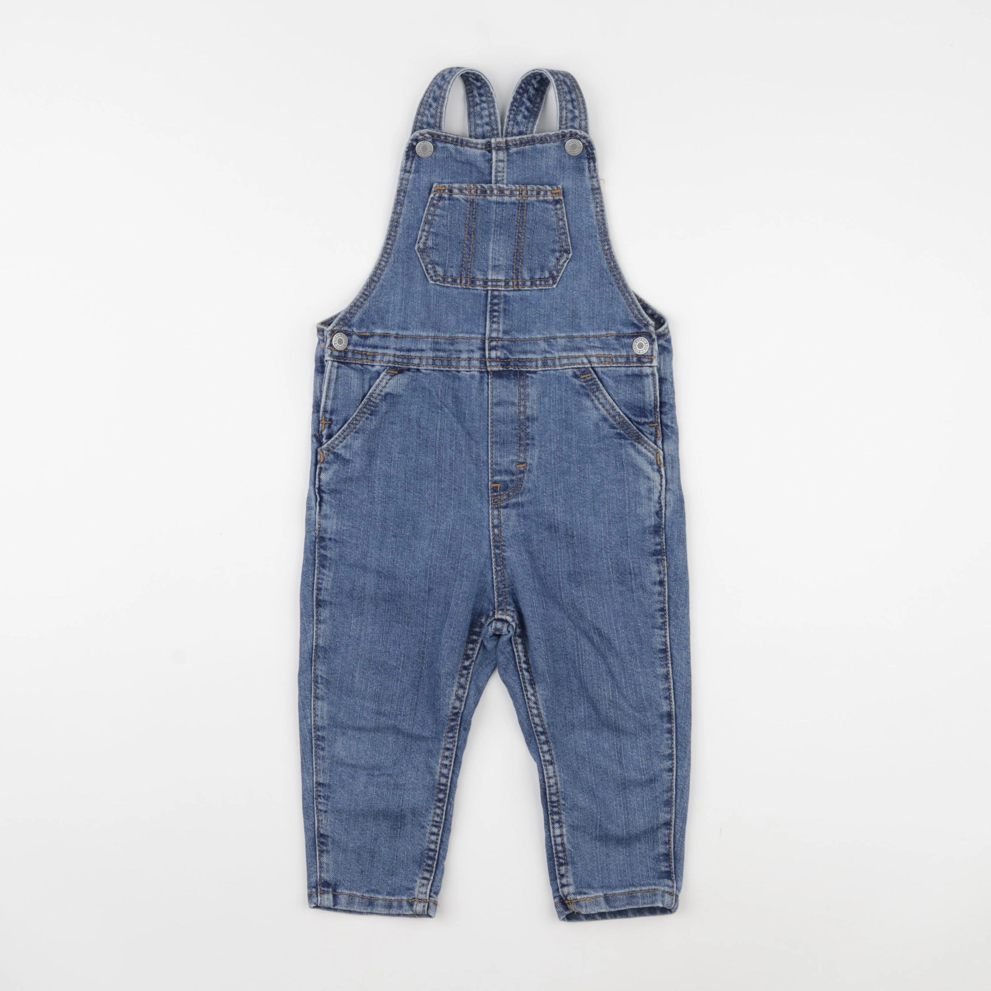 H&M - salopette bleu - 18/24 mois