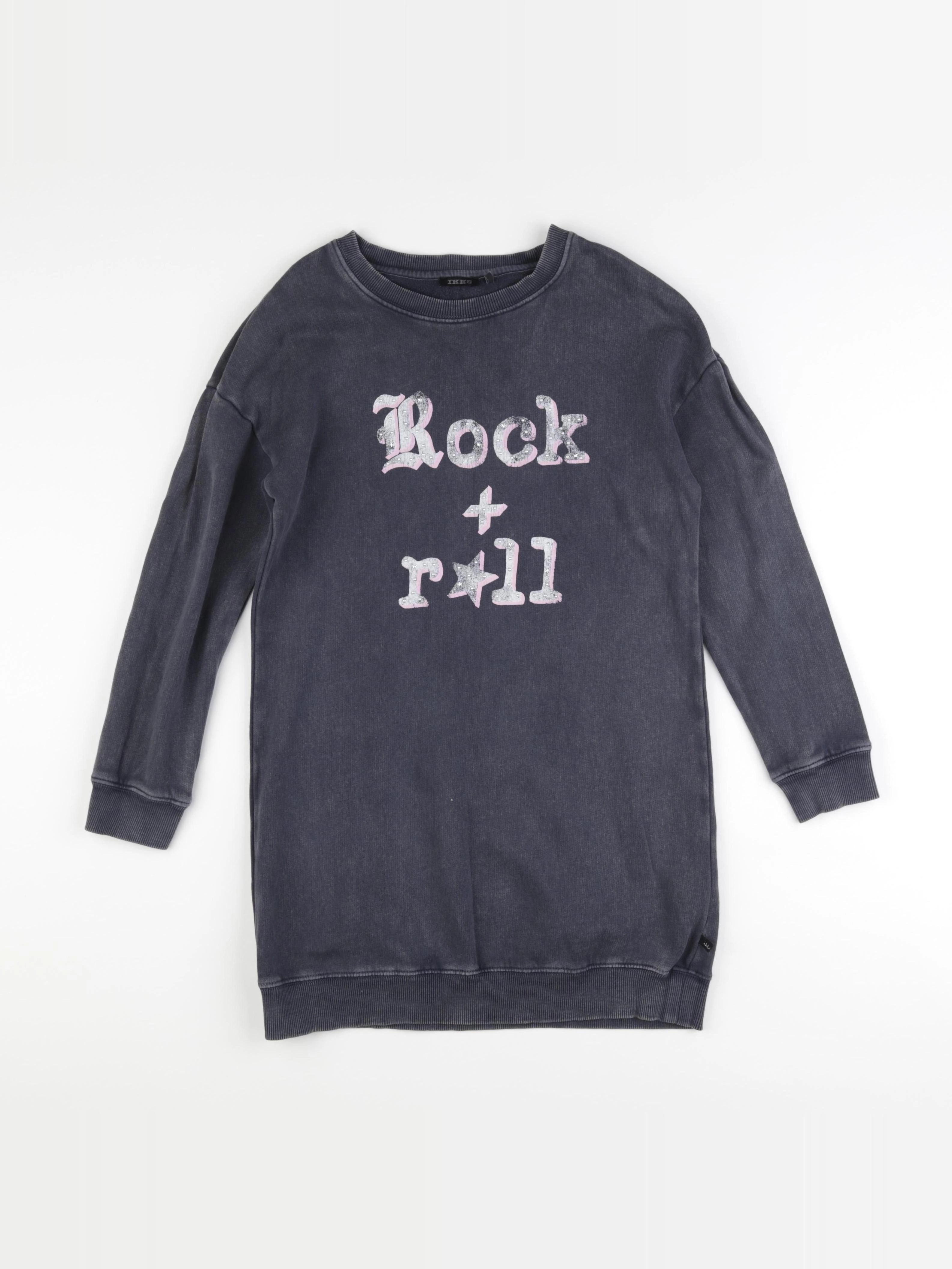 IKKS - robe bleu - 10 ans