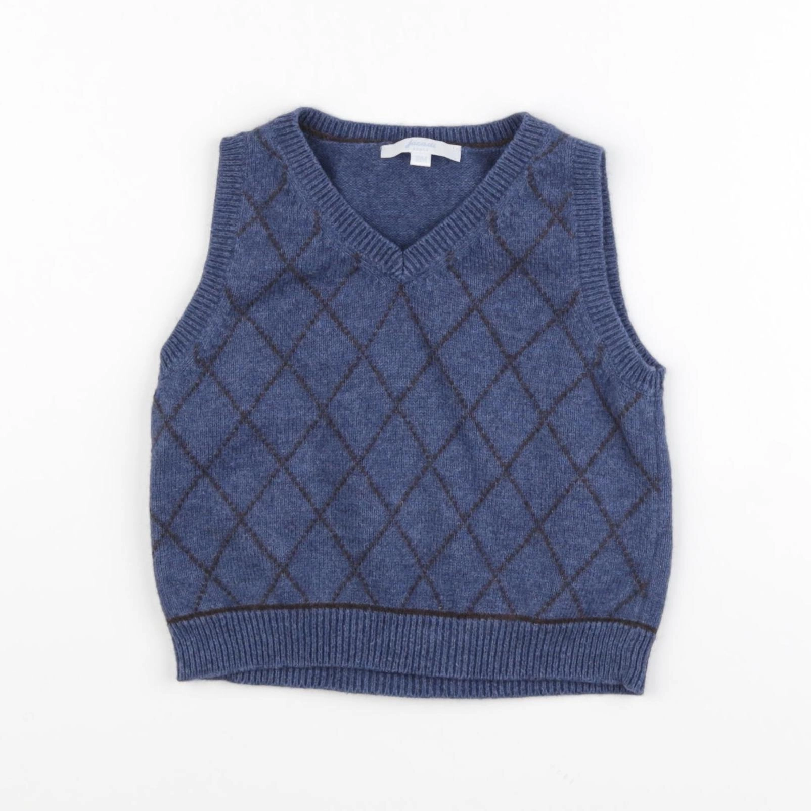 Jacadi - gilet bleu - 18 mois
