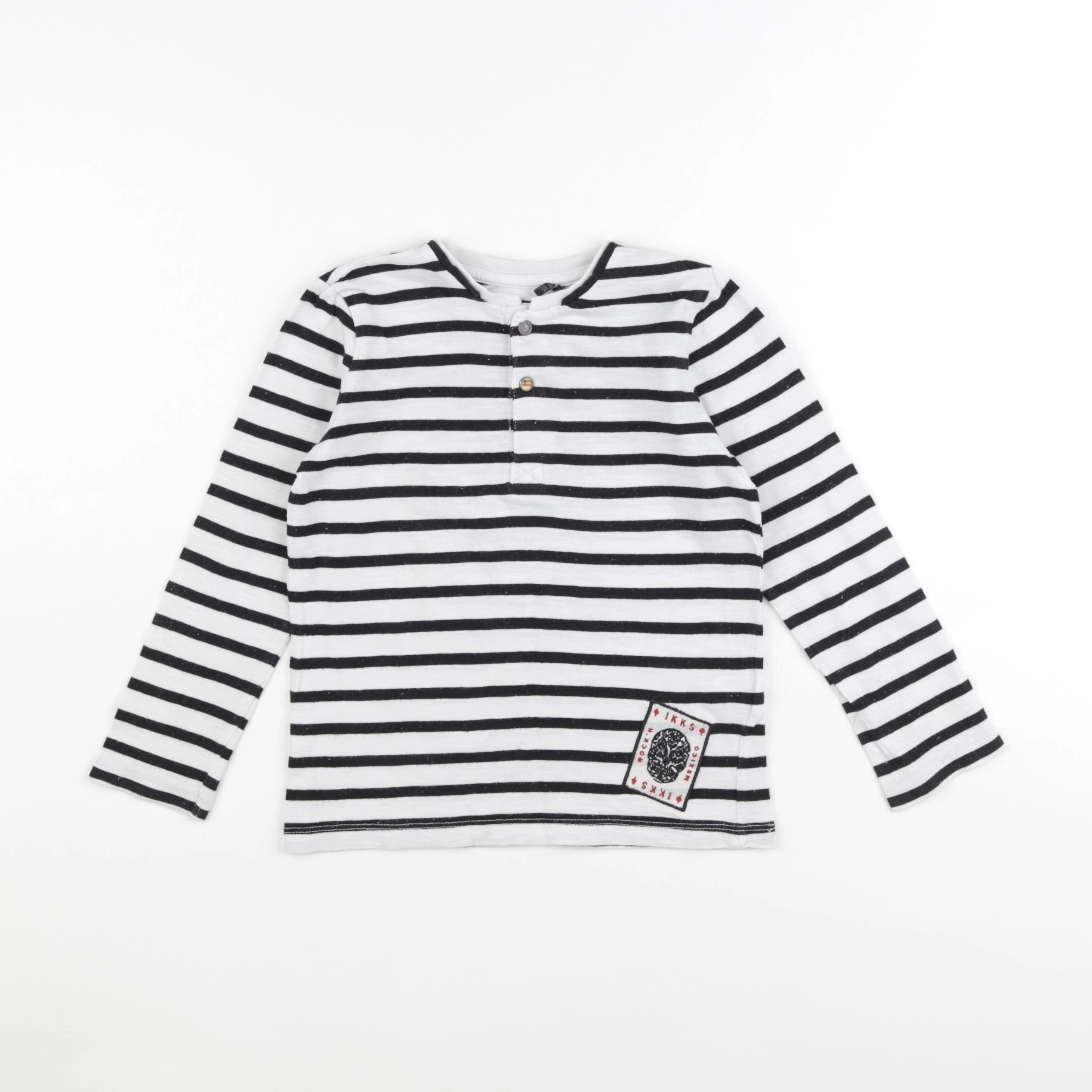 IKKS - tee-shirt noir - 4 ans