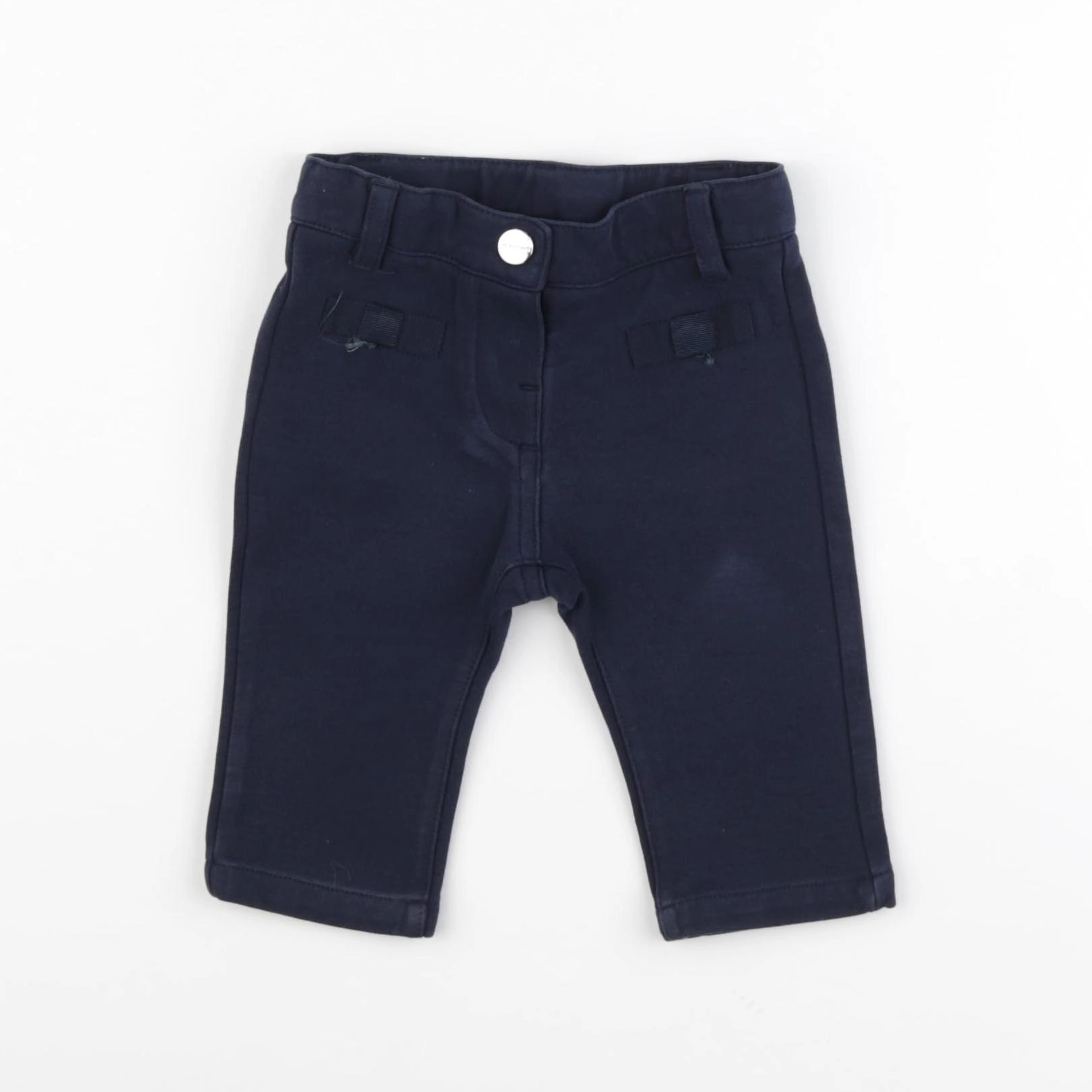 Jacadi - pantalon bleu - 6 mois