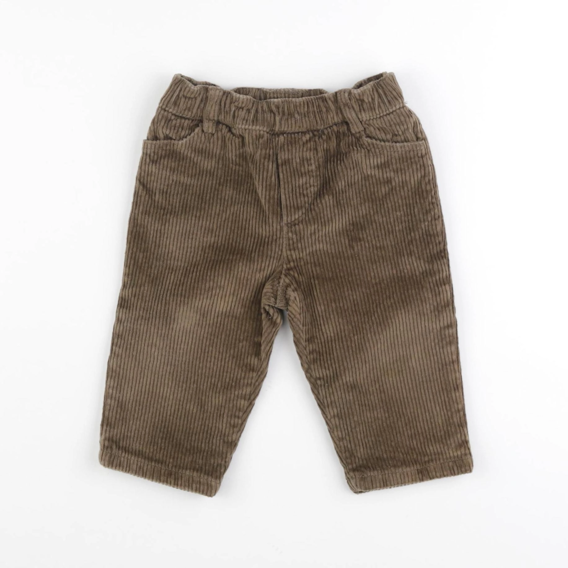 Jacadi - pantalon doublé vert - 12 mois