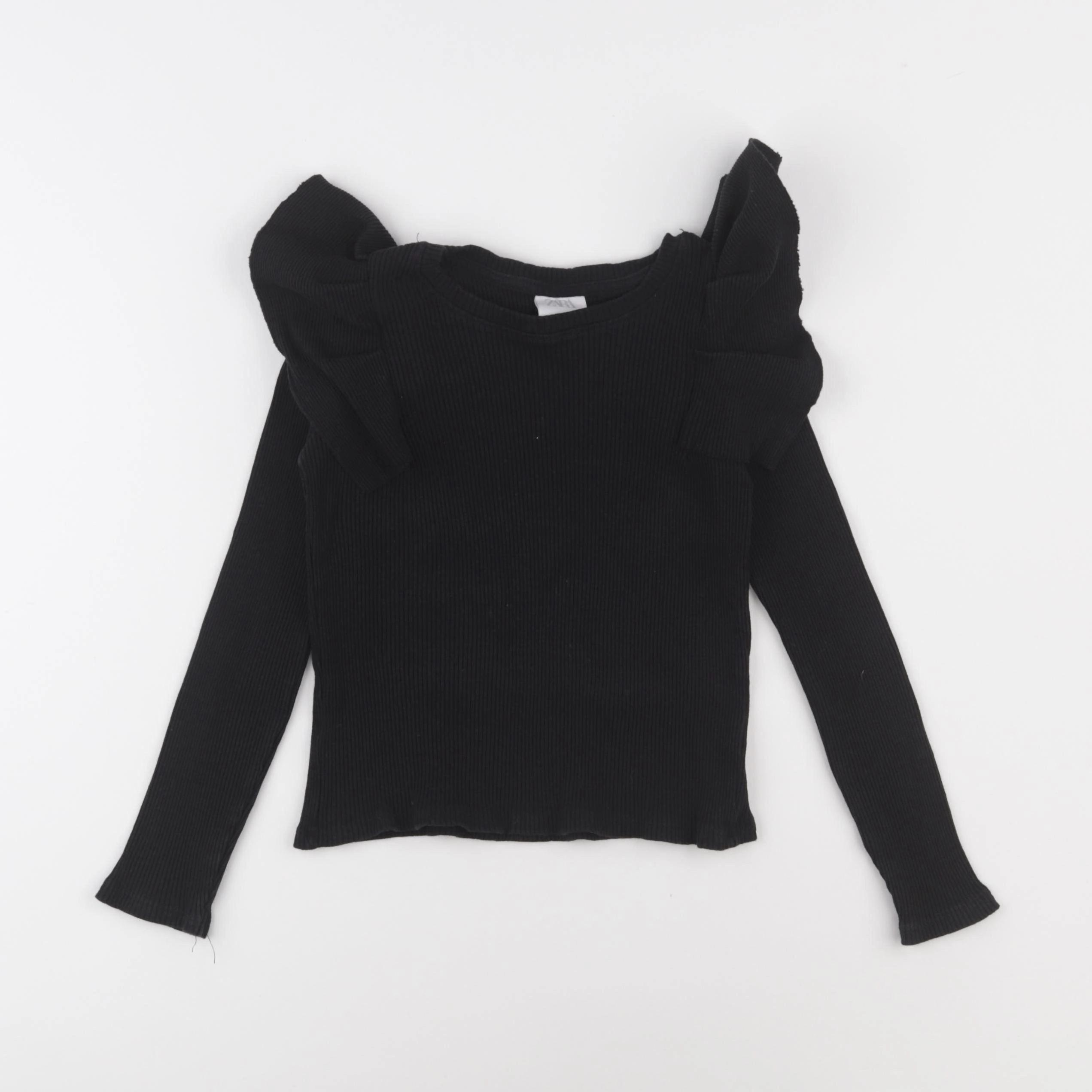 Zara - tee-shirt noir - 6/7 ans