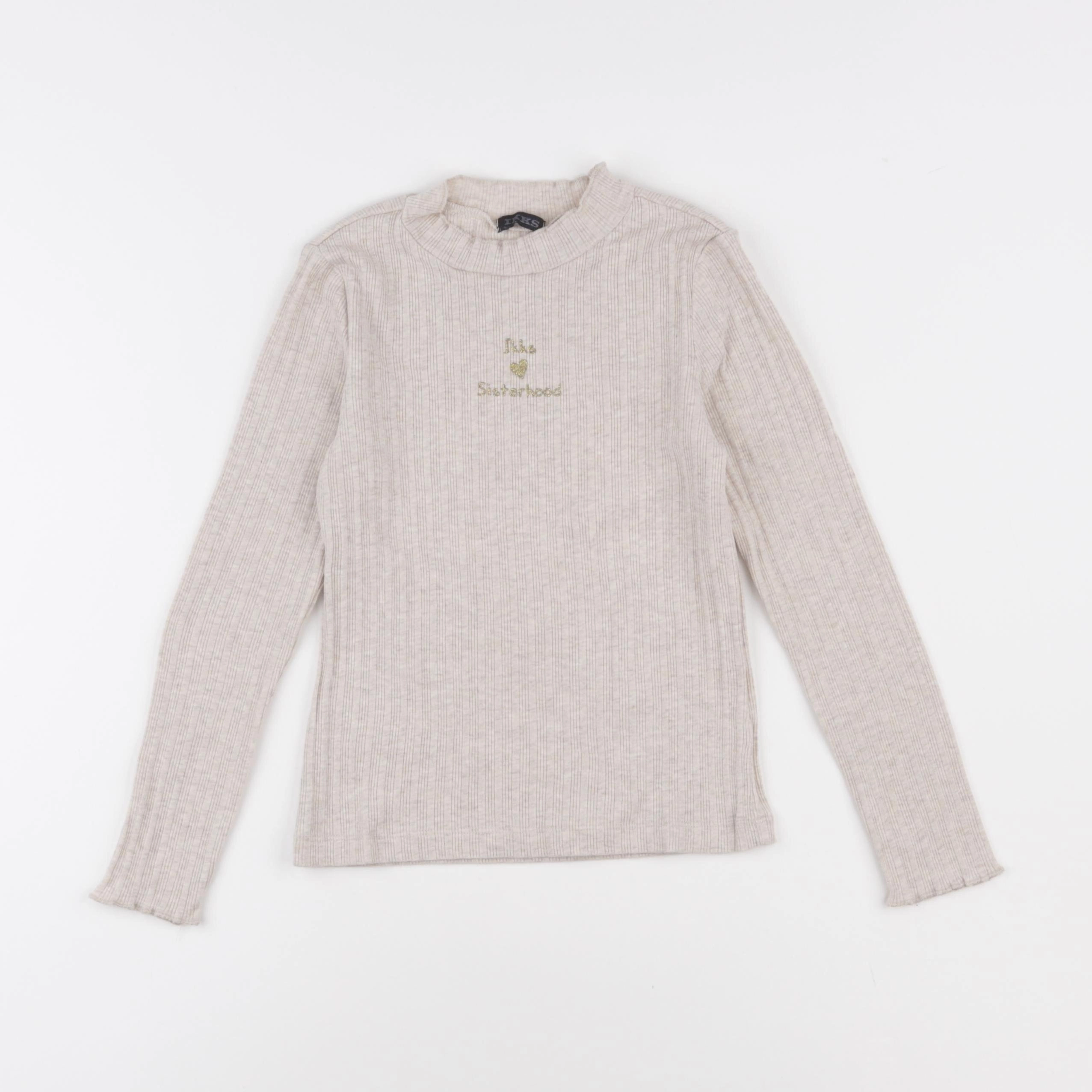 IKKS - tee-shirt beige - 6 ans