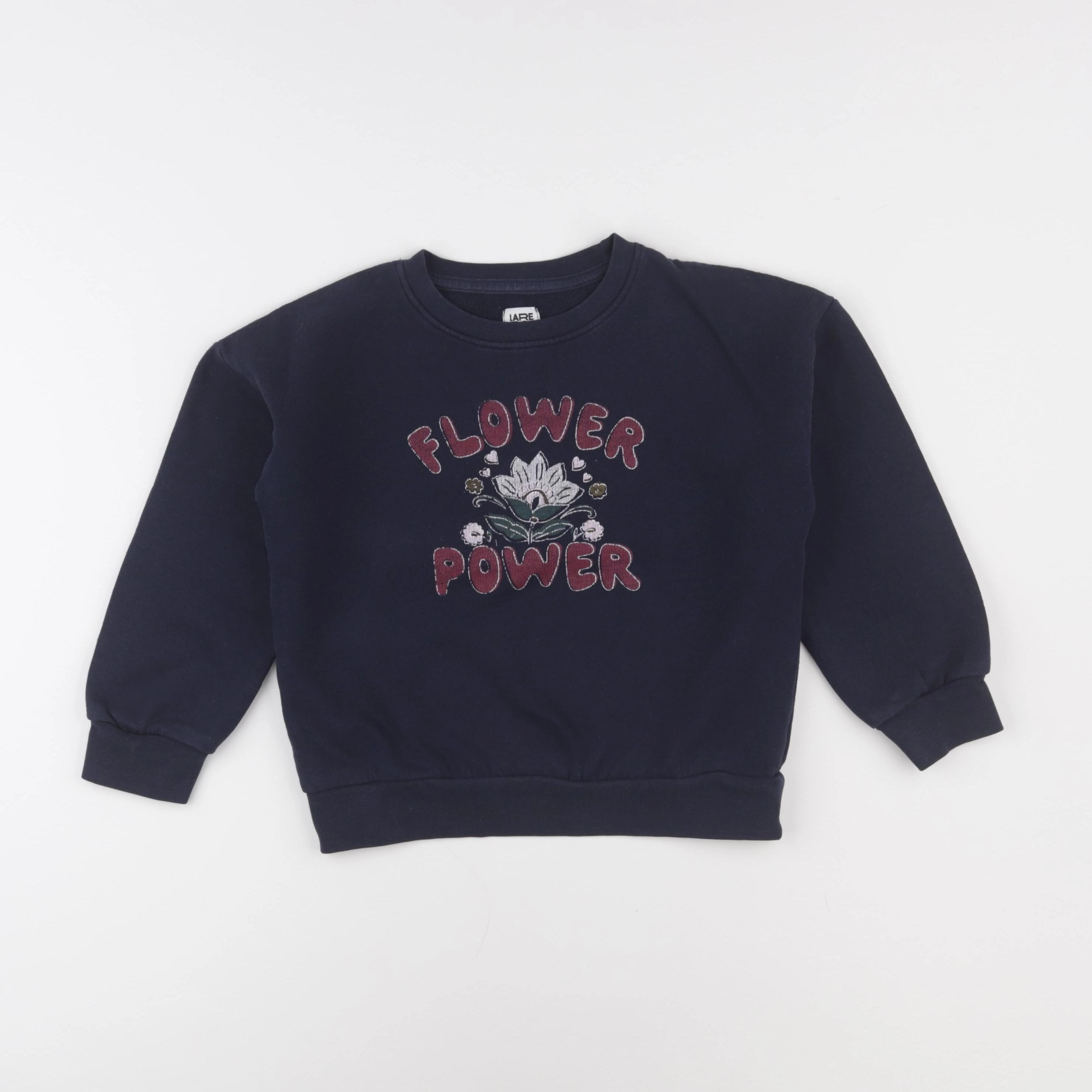 La Redoute - sweat bleu - 7 ans