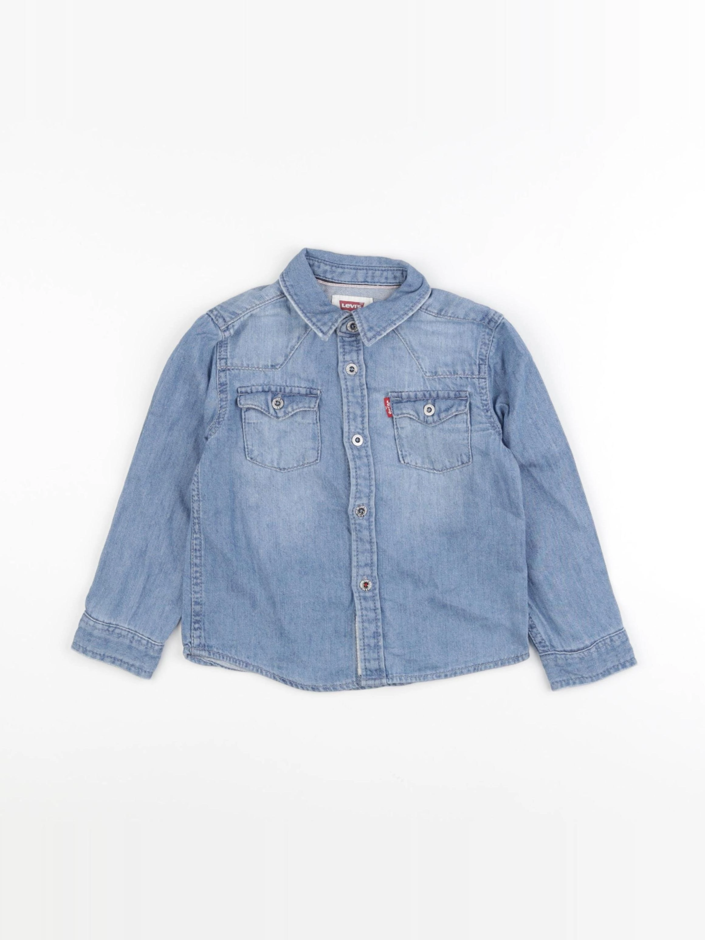 Levi's - chemise bleu - 24 mois