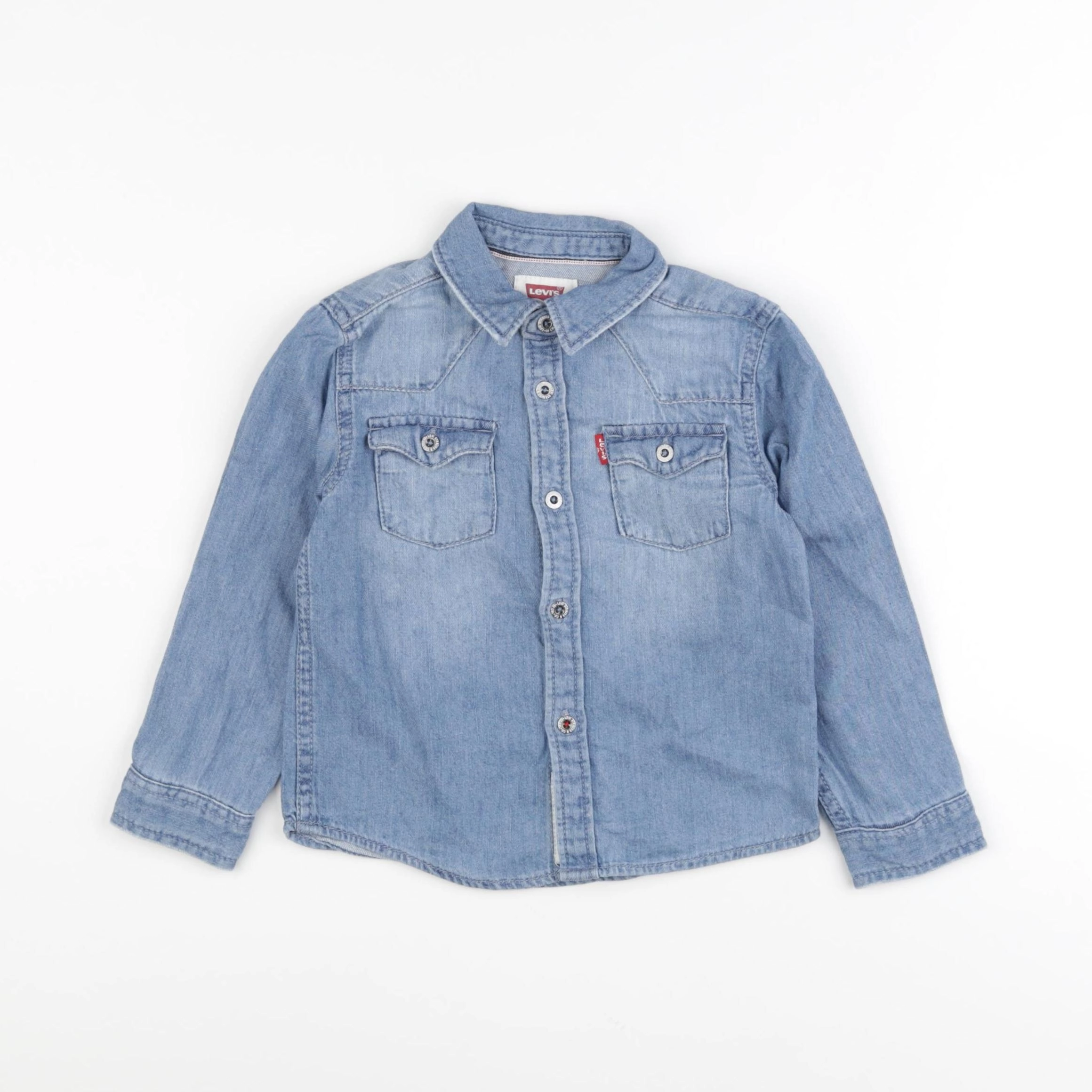Levi's - chemise bleu - 24 mois