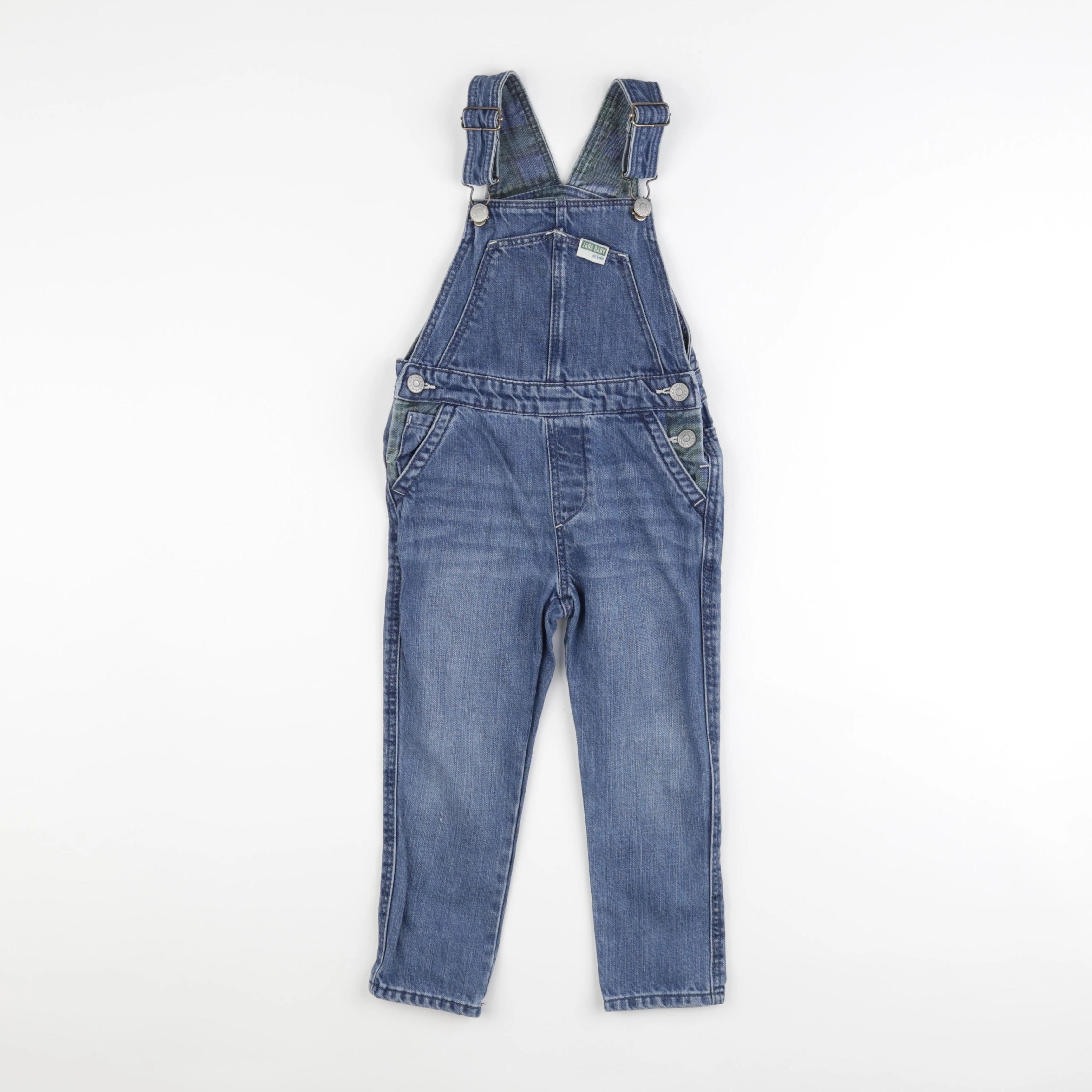 Zara - salopette bleu - 2/3 ans