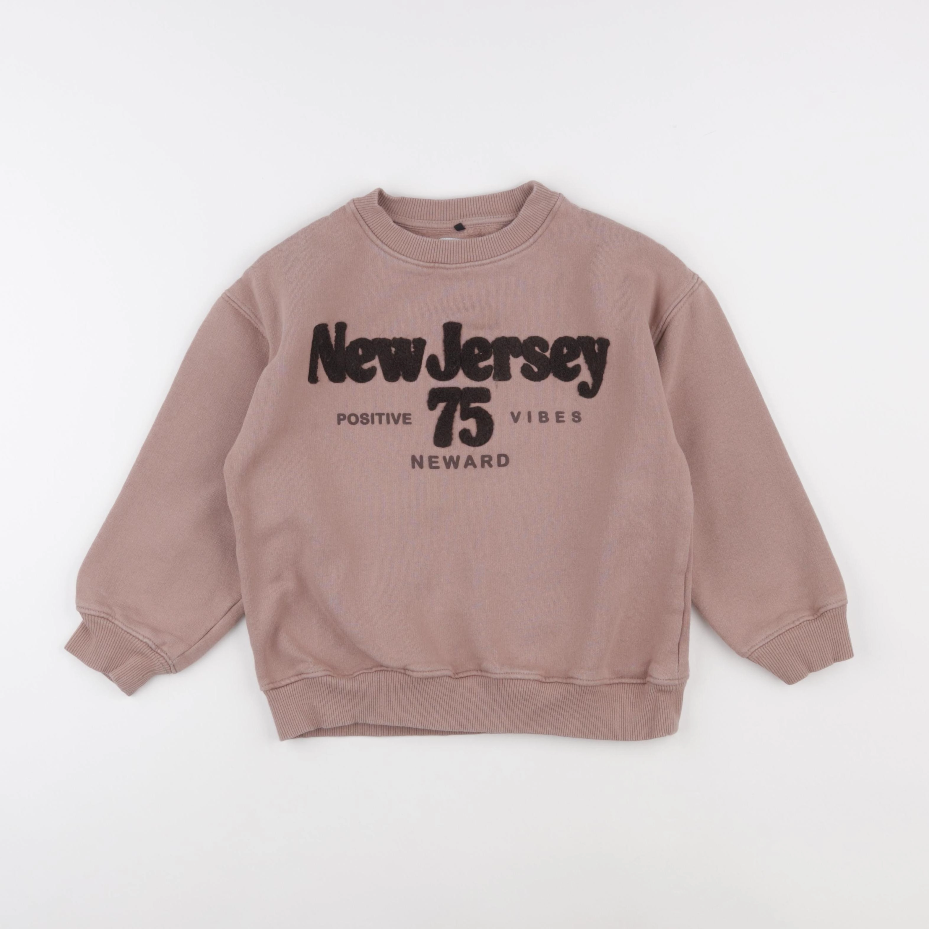 Zara - sweat marron - 8/9 ans