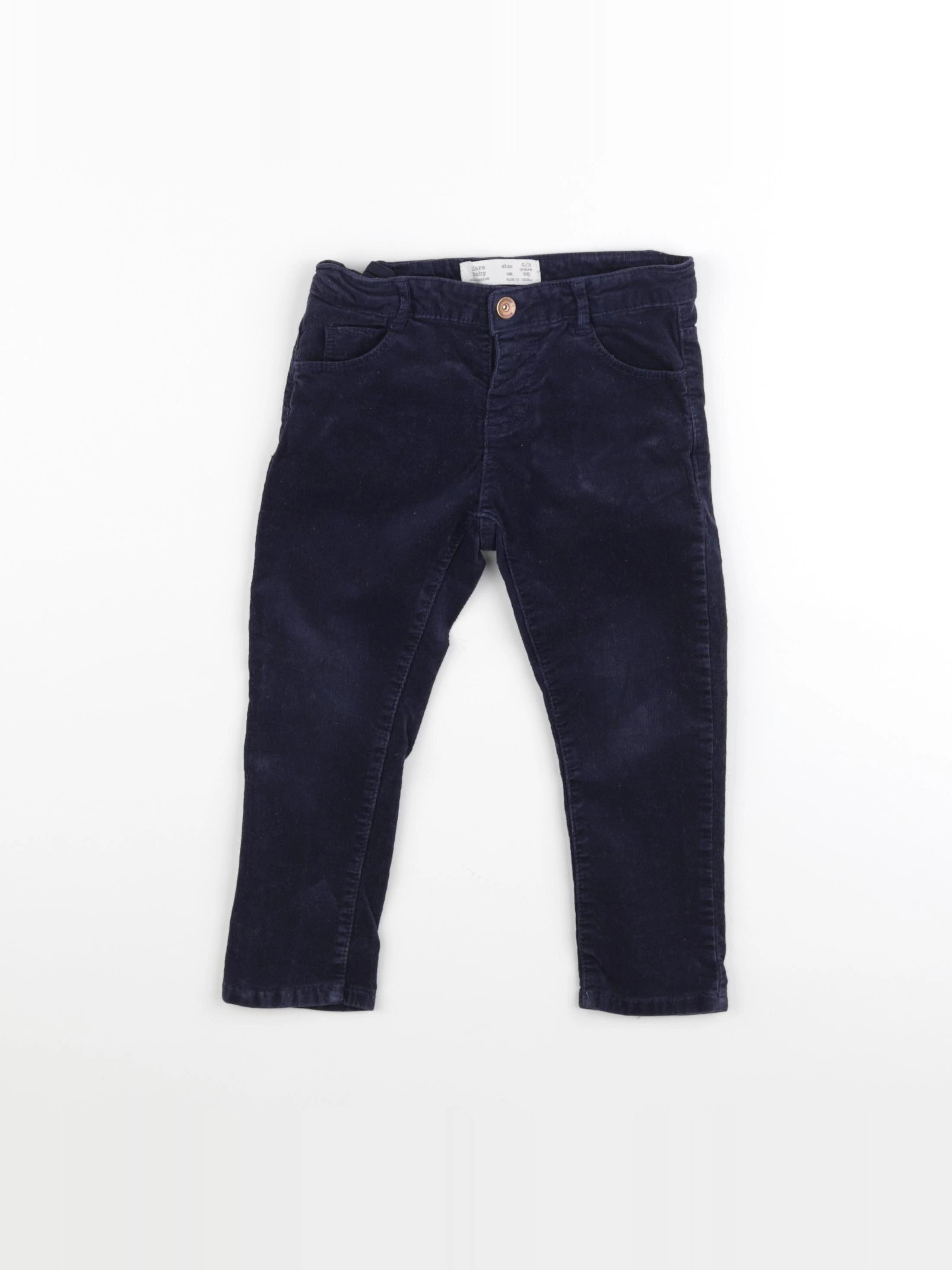 Zara - pantalon bleu - 2/3 ans