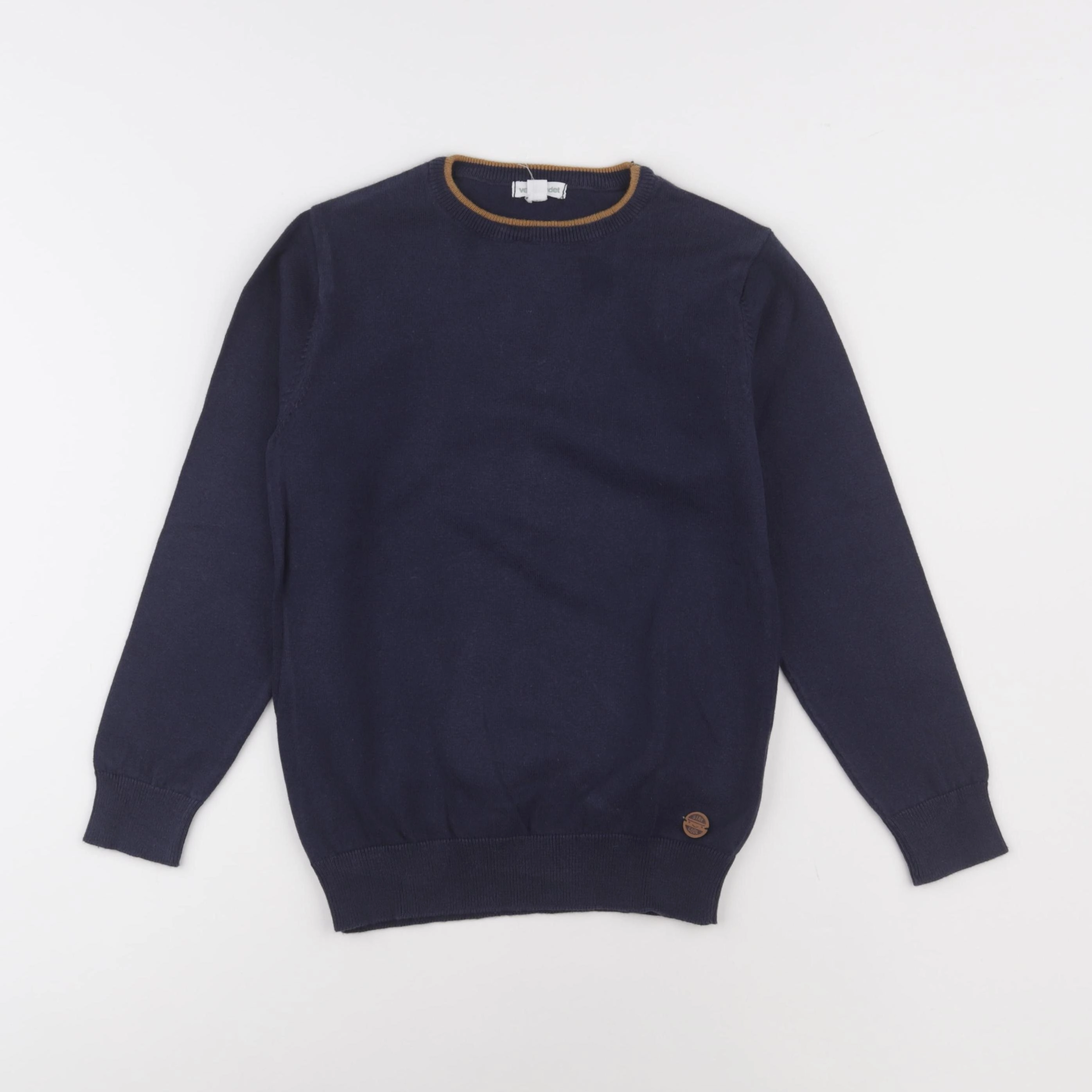Vertbaudet - pull bleu - 8 ans