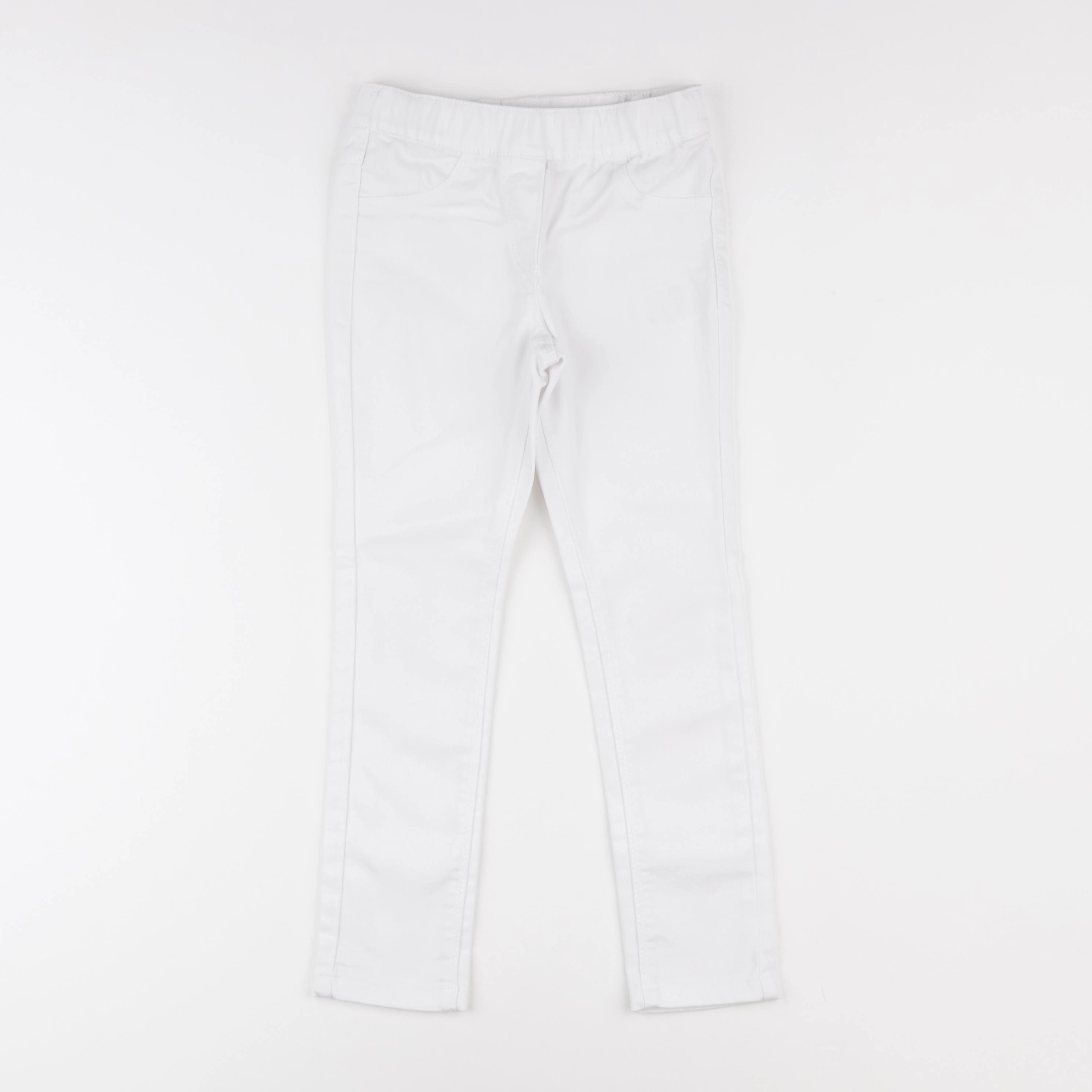 Vertbaudet - jegging blanc - 5 ans