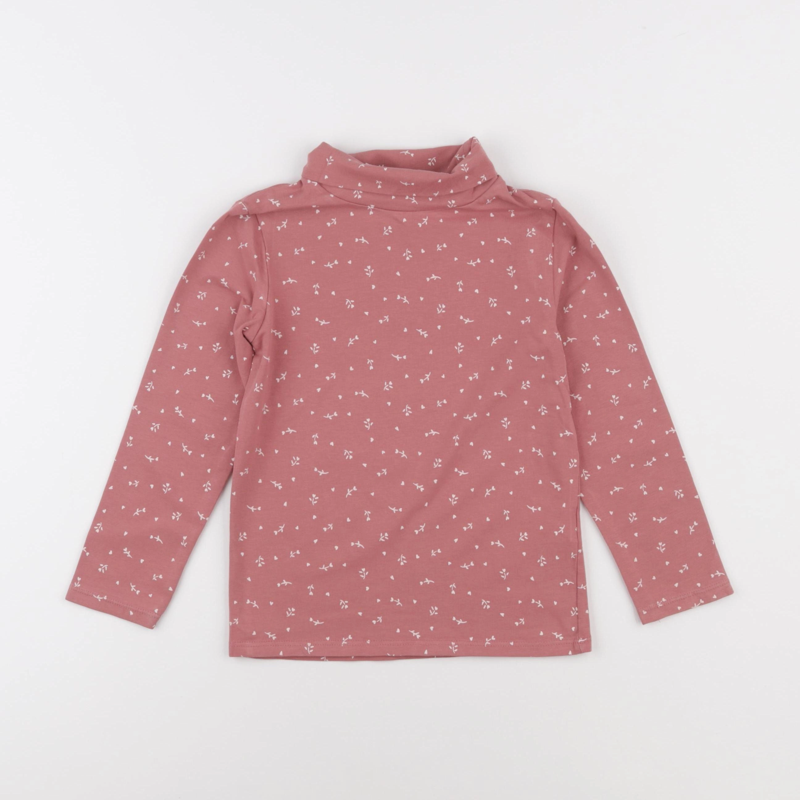 Vertbaudet - sous-pull rose - 5 ans
