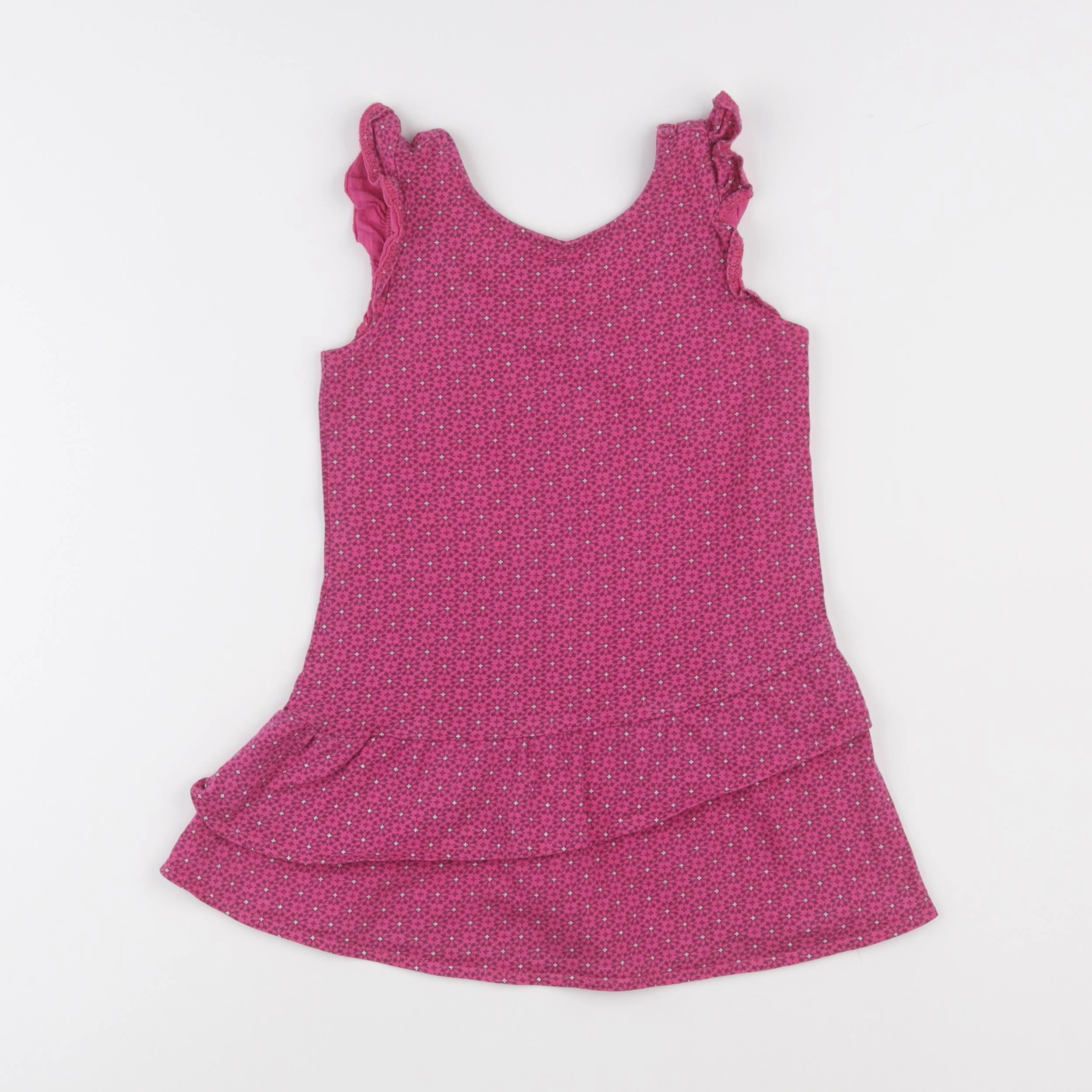 Vertbaudet - robe rose - 4 ans