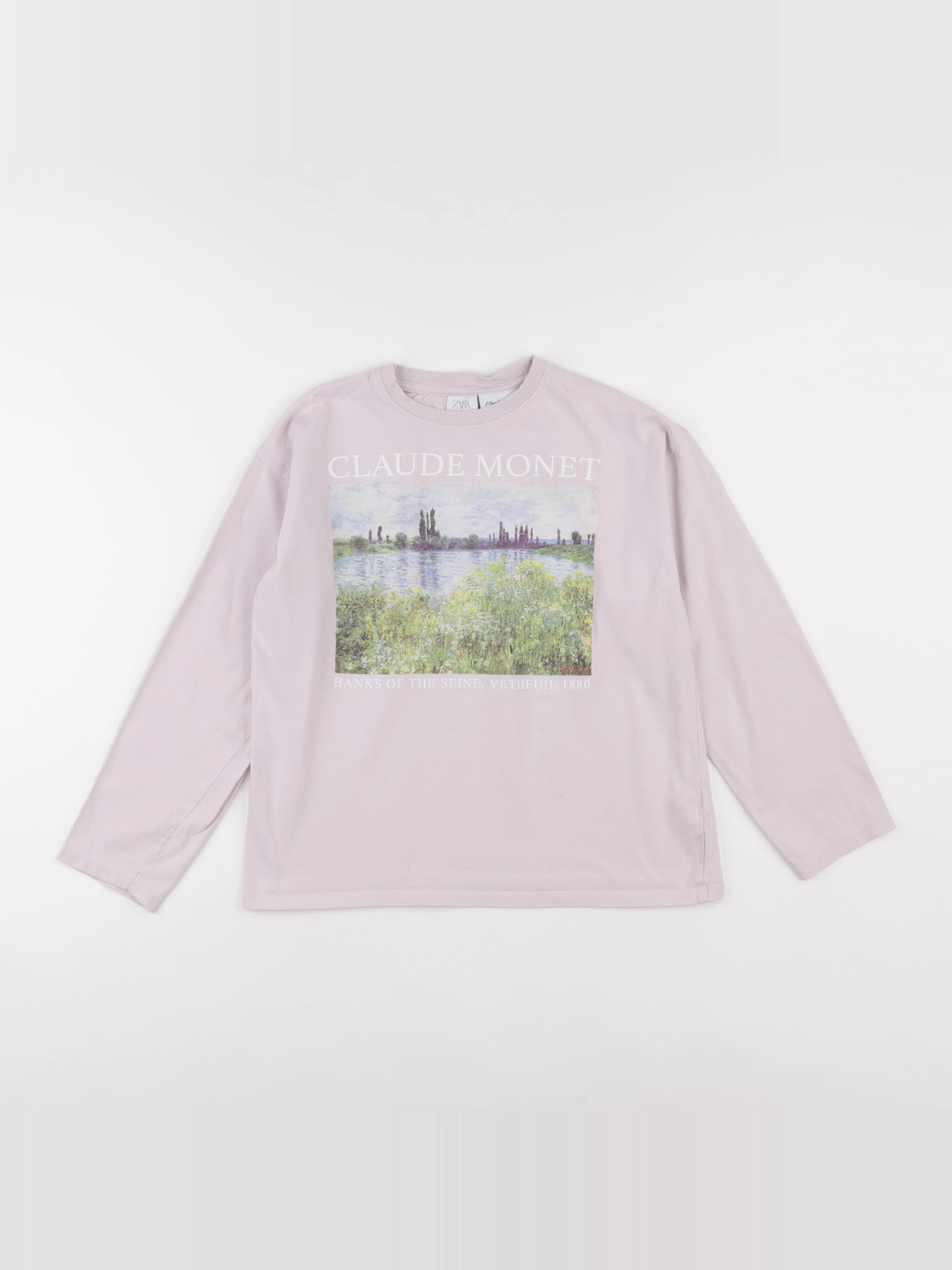 Zara - tee-shirt rose - 9/10 ans
