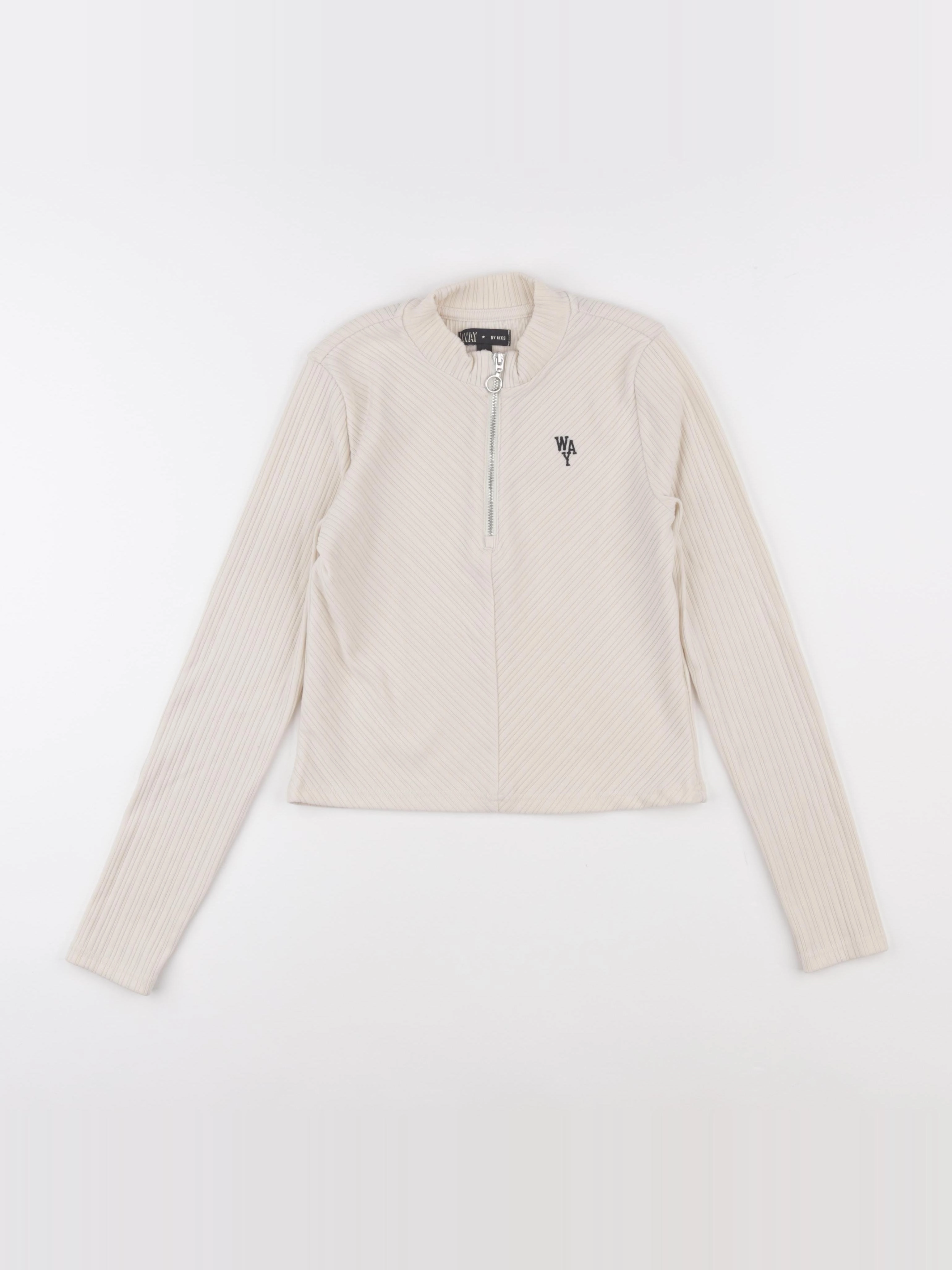 IKKS - tee-shirt beige - 12 ans