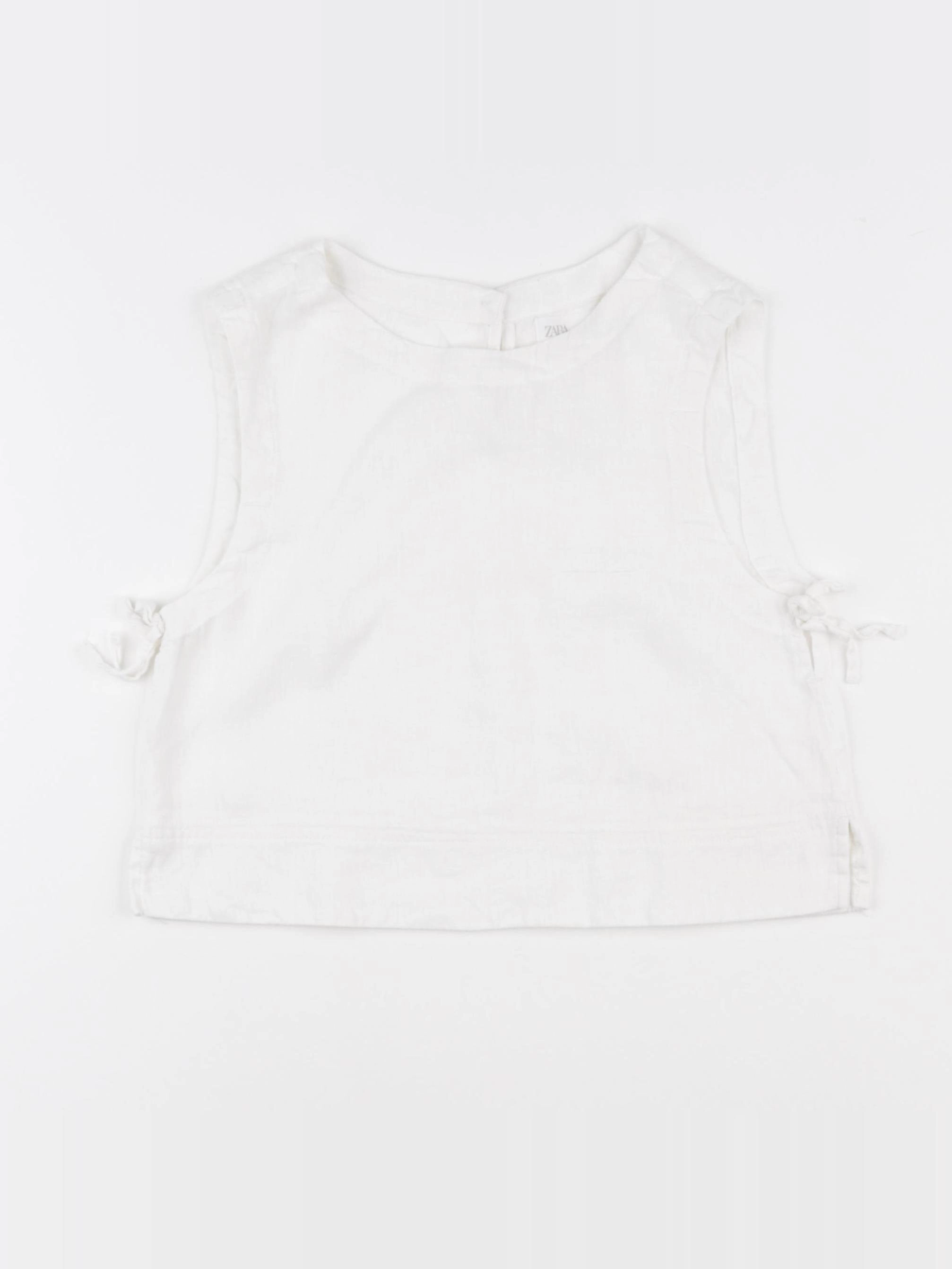 Zara - blouse blanc - 10 ans
