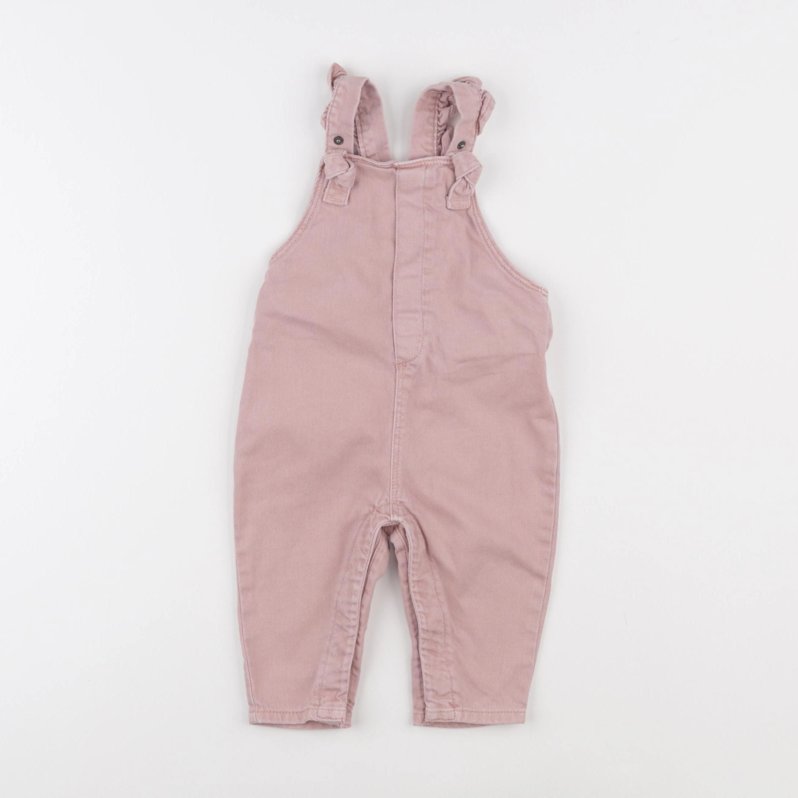 Vertbaudet - salopette rose - 9 mois