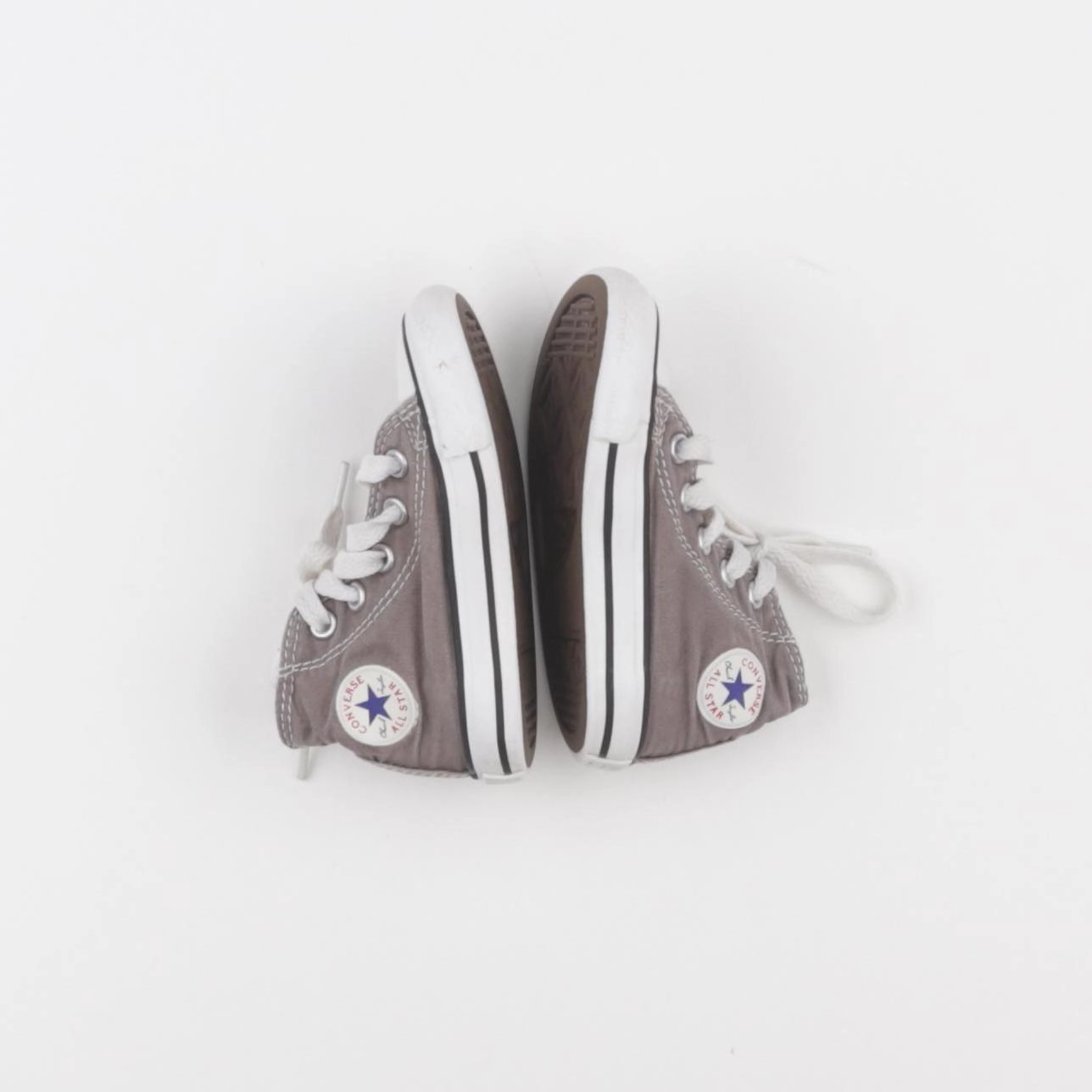 Converse - tennis à scratch/ lacets gris - pointure 21