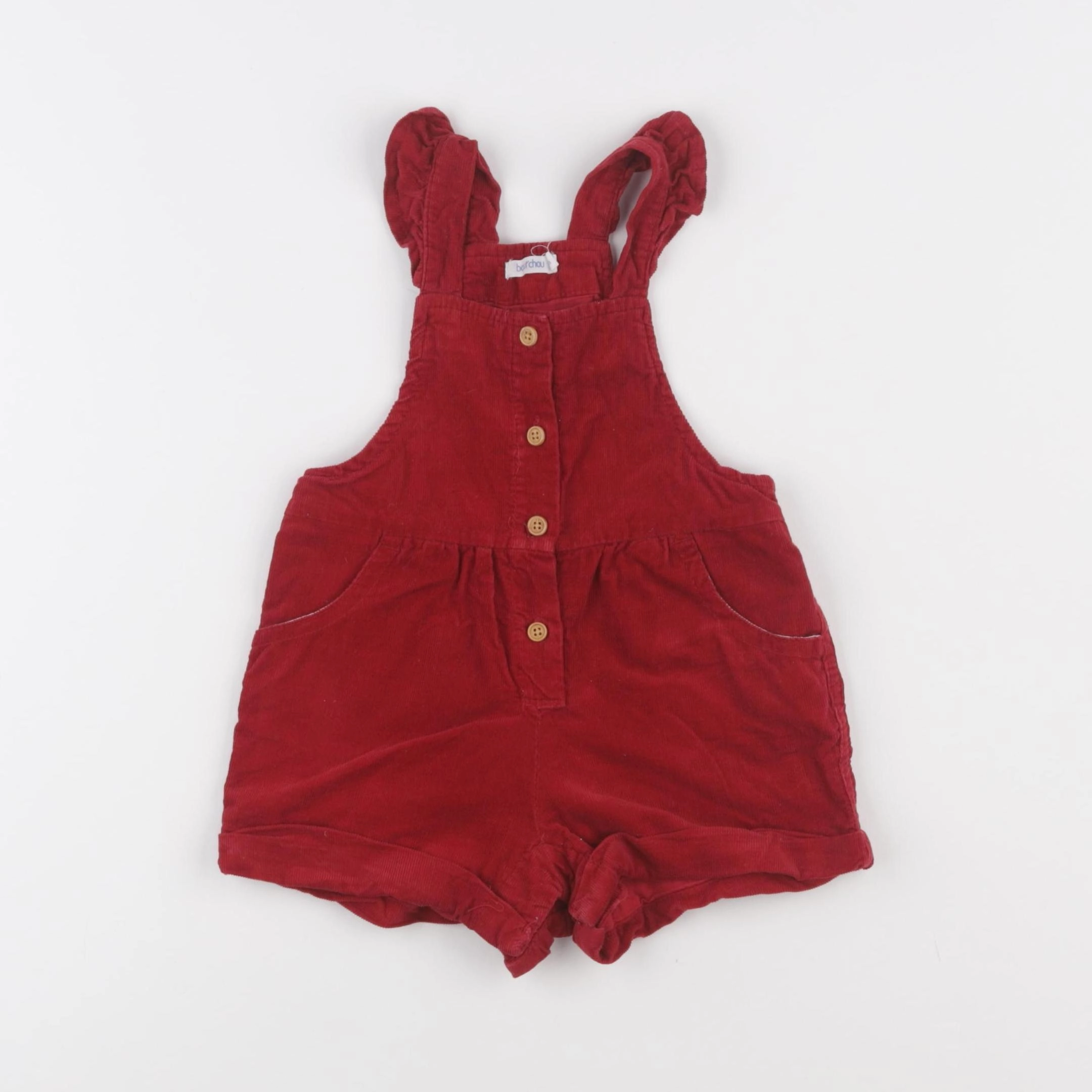 Boutchou - salopette rouge - 12 mois