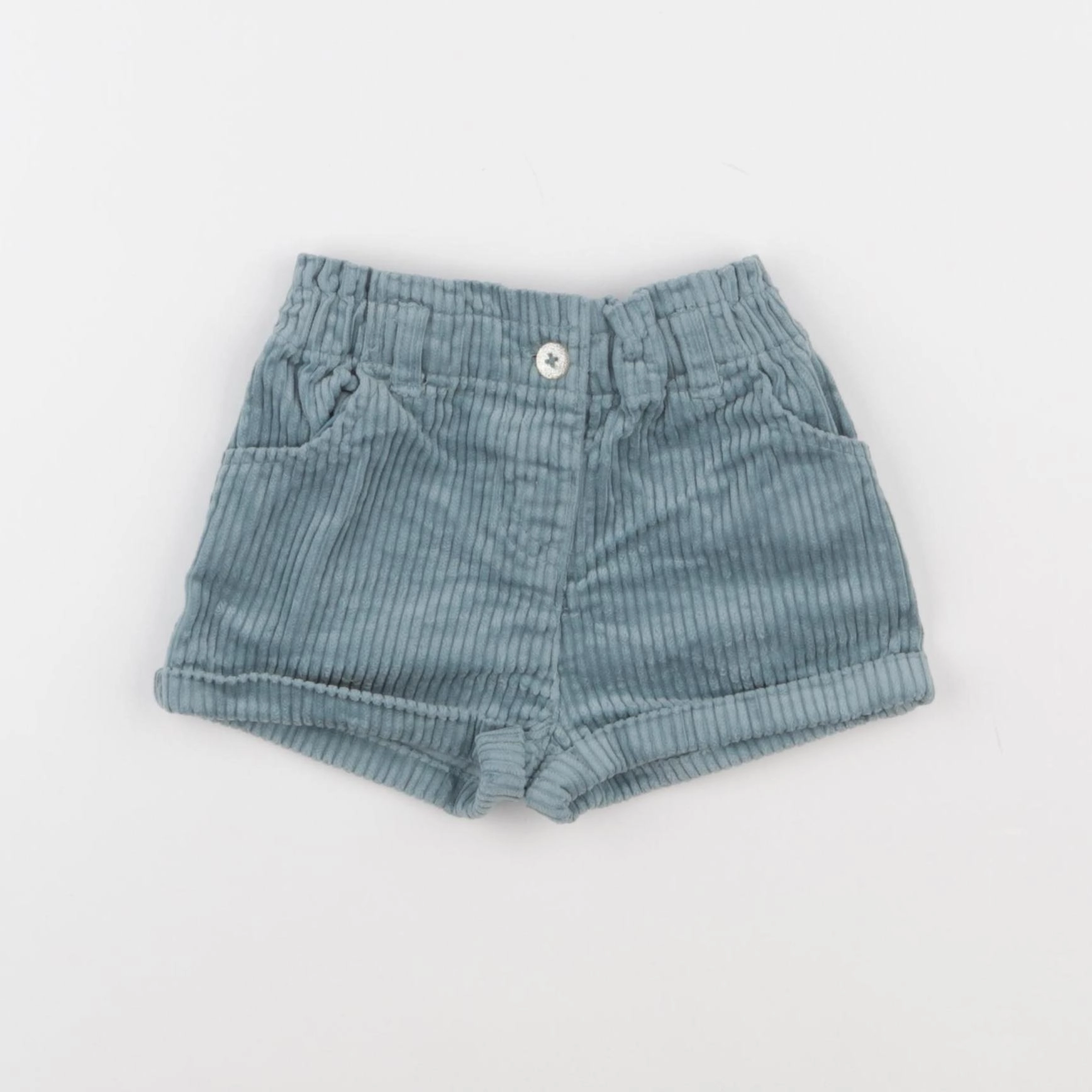 Tape à l'oeil - short bleu - 12 mois
