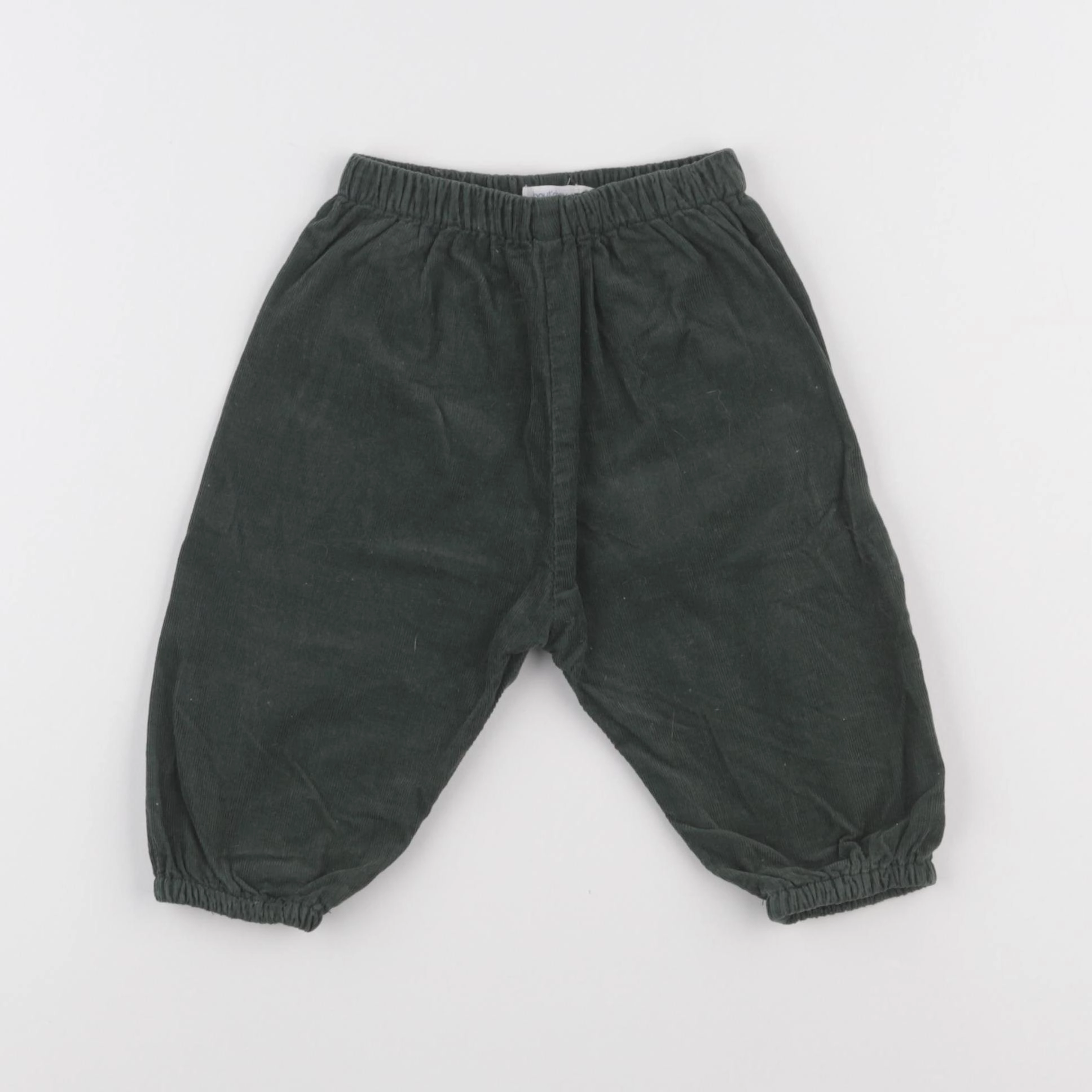Boutchou - pantalon vert - 6 mois