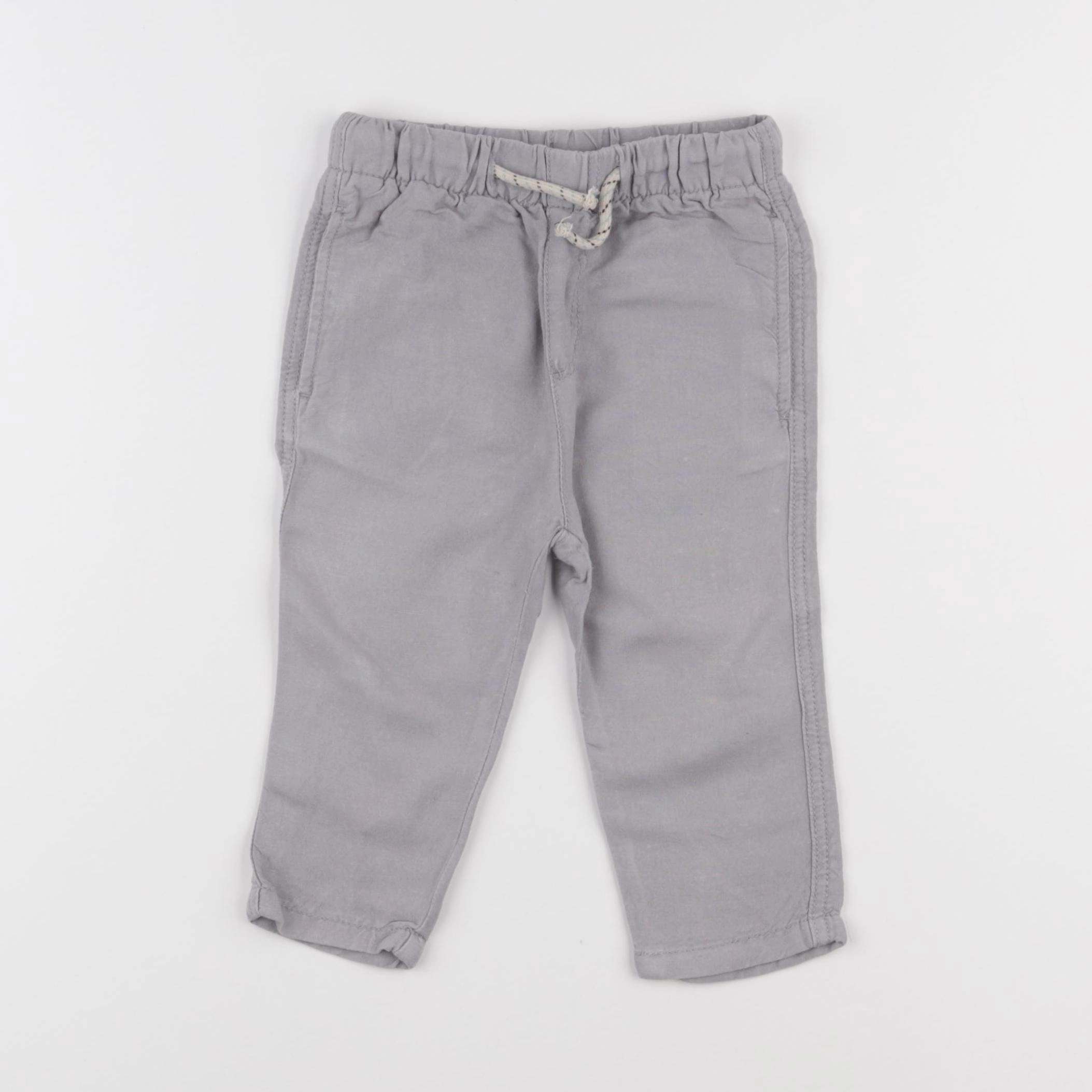 Zara - pantalon gris - 9/12 mois