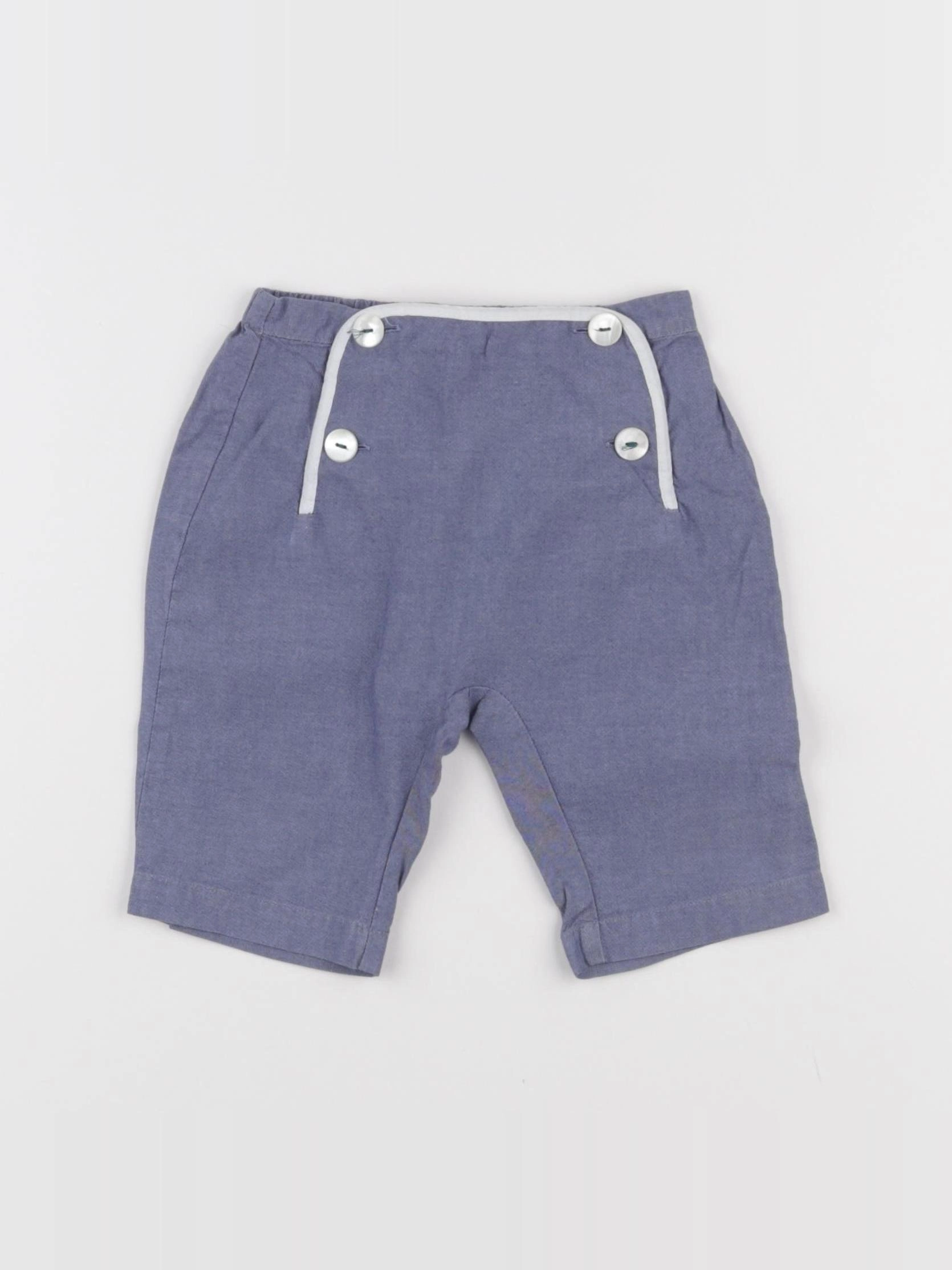 Jacadi - pantalon bleu - 6 mois