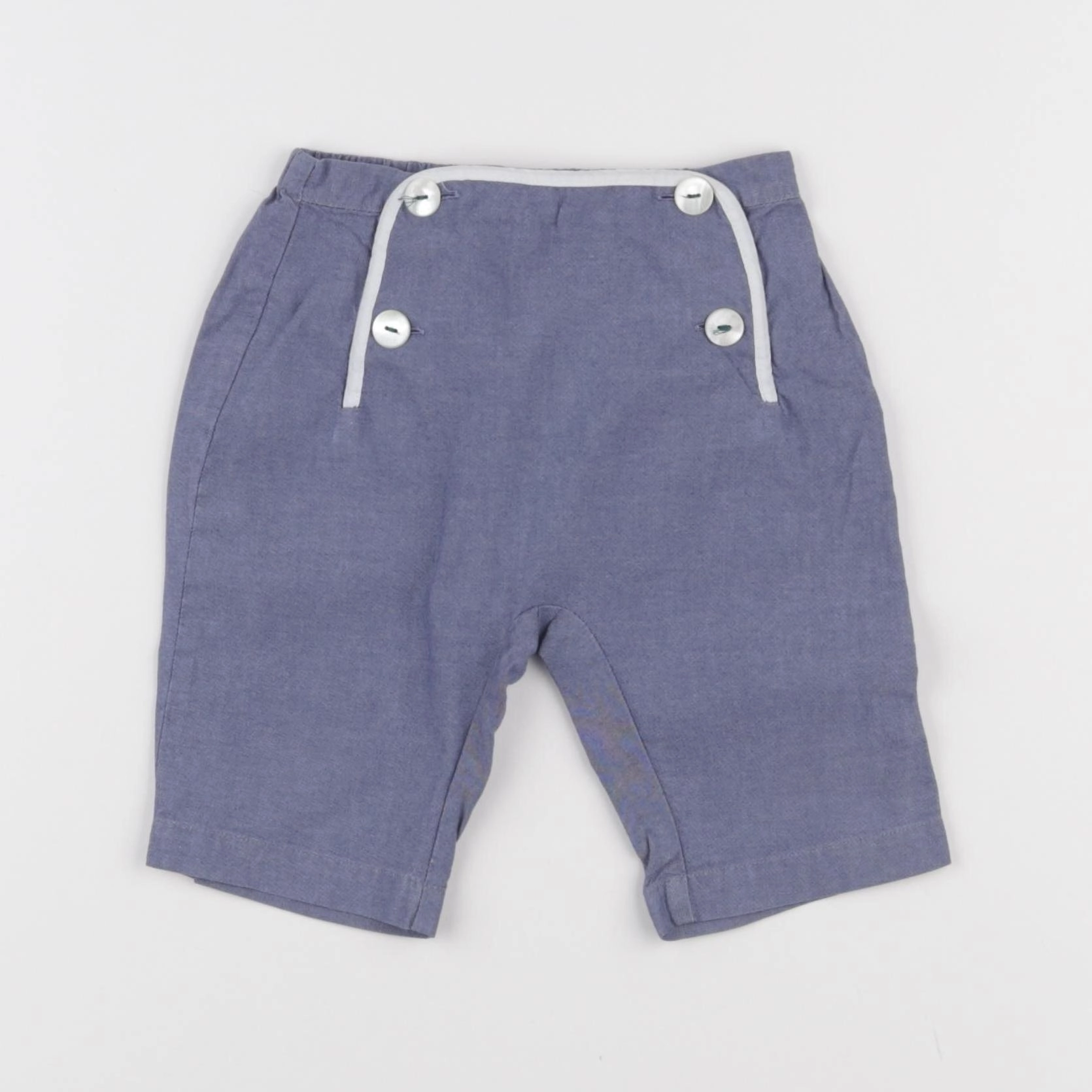 Jacadi - pantalon bleu - 6 mois