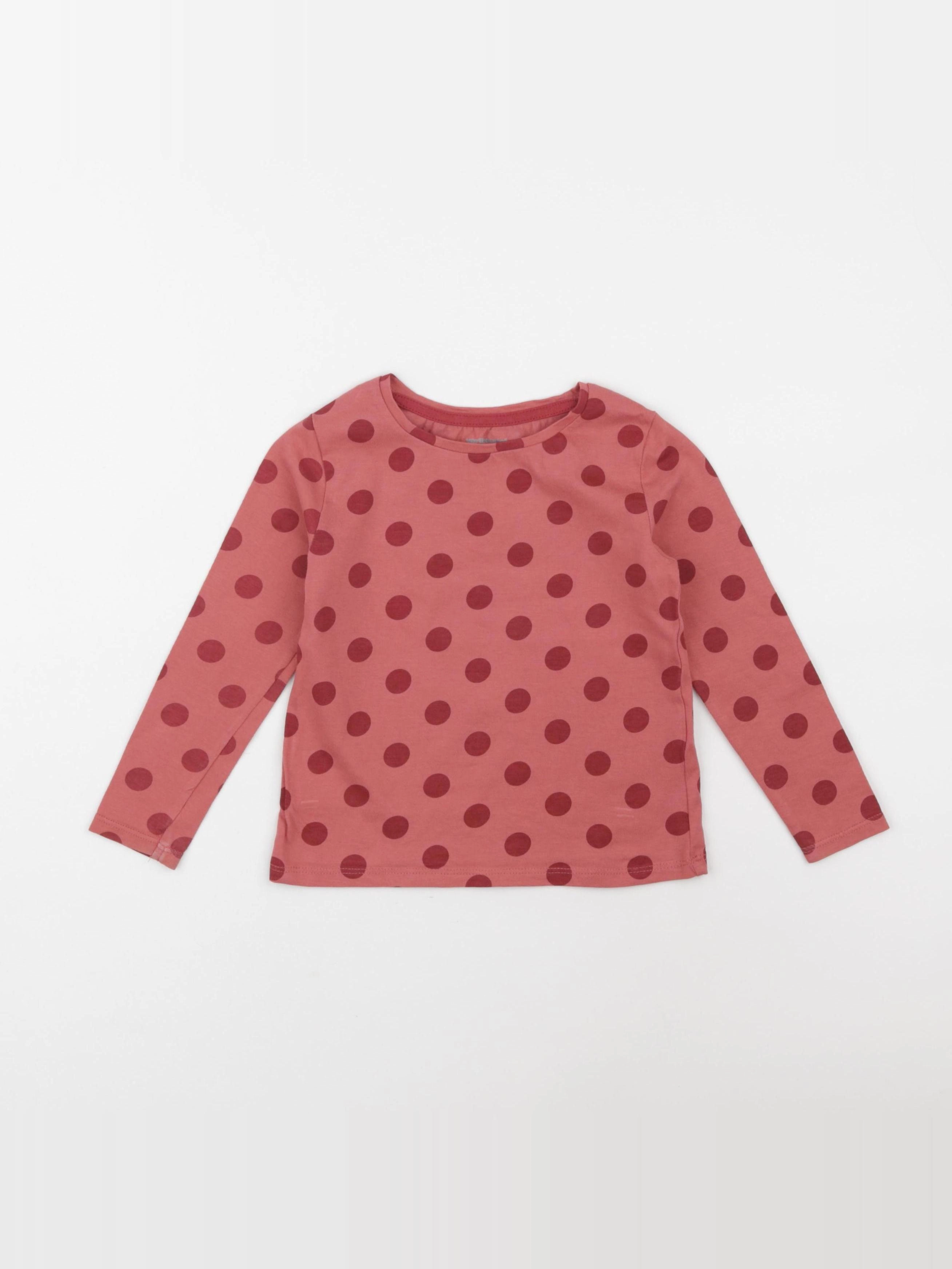 Vertbaudet - tee-shirt rose - 3 ans