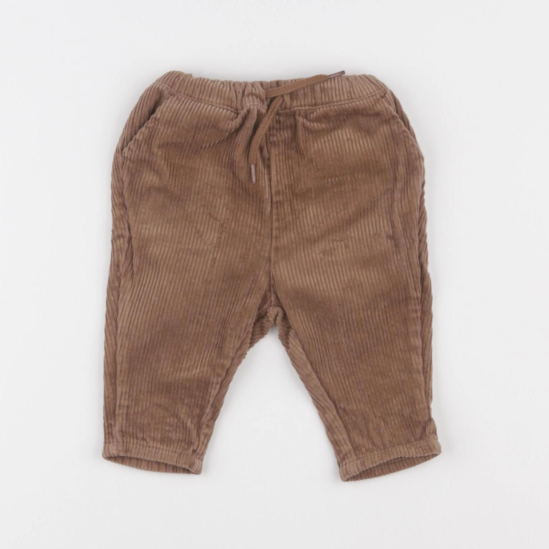 Vertbaudet - pantalon marron - 3 mois