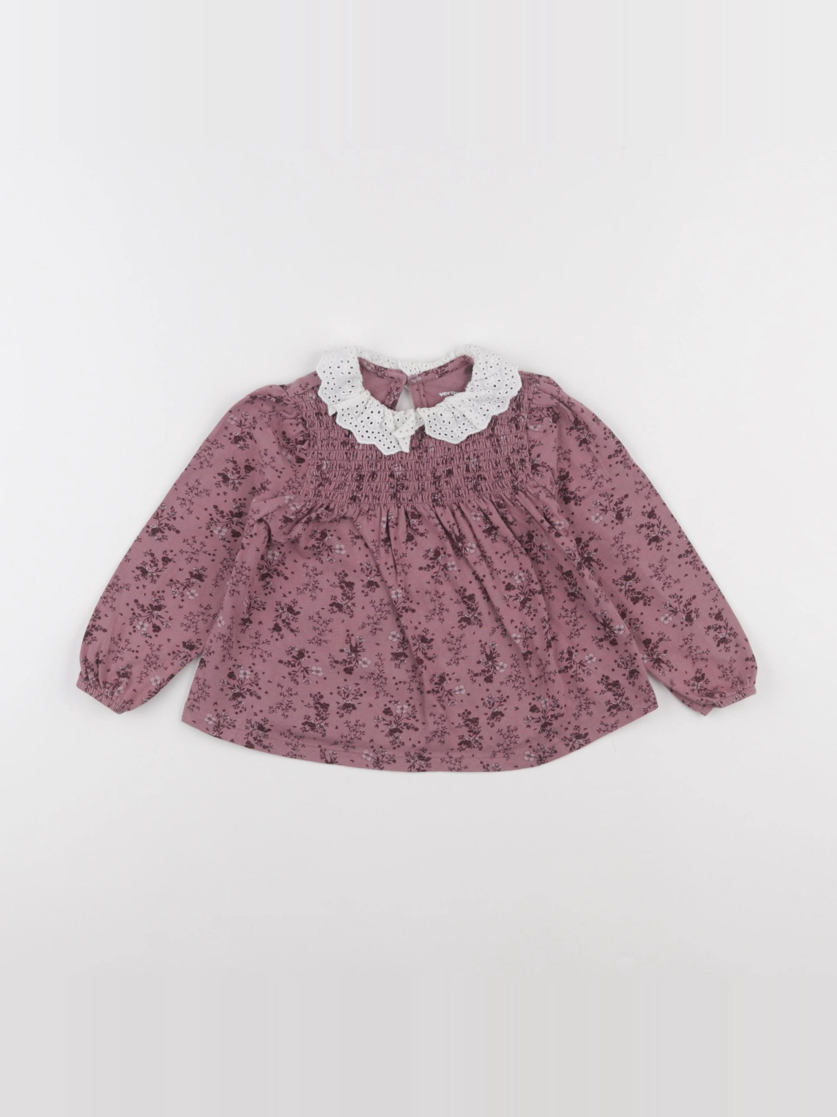 Vertbaudet - tee-shirt rose - 3 ans
