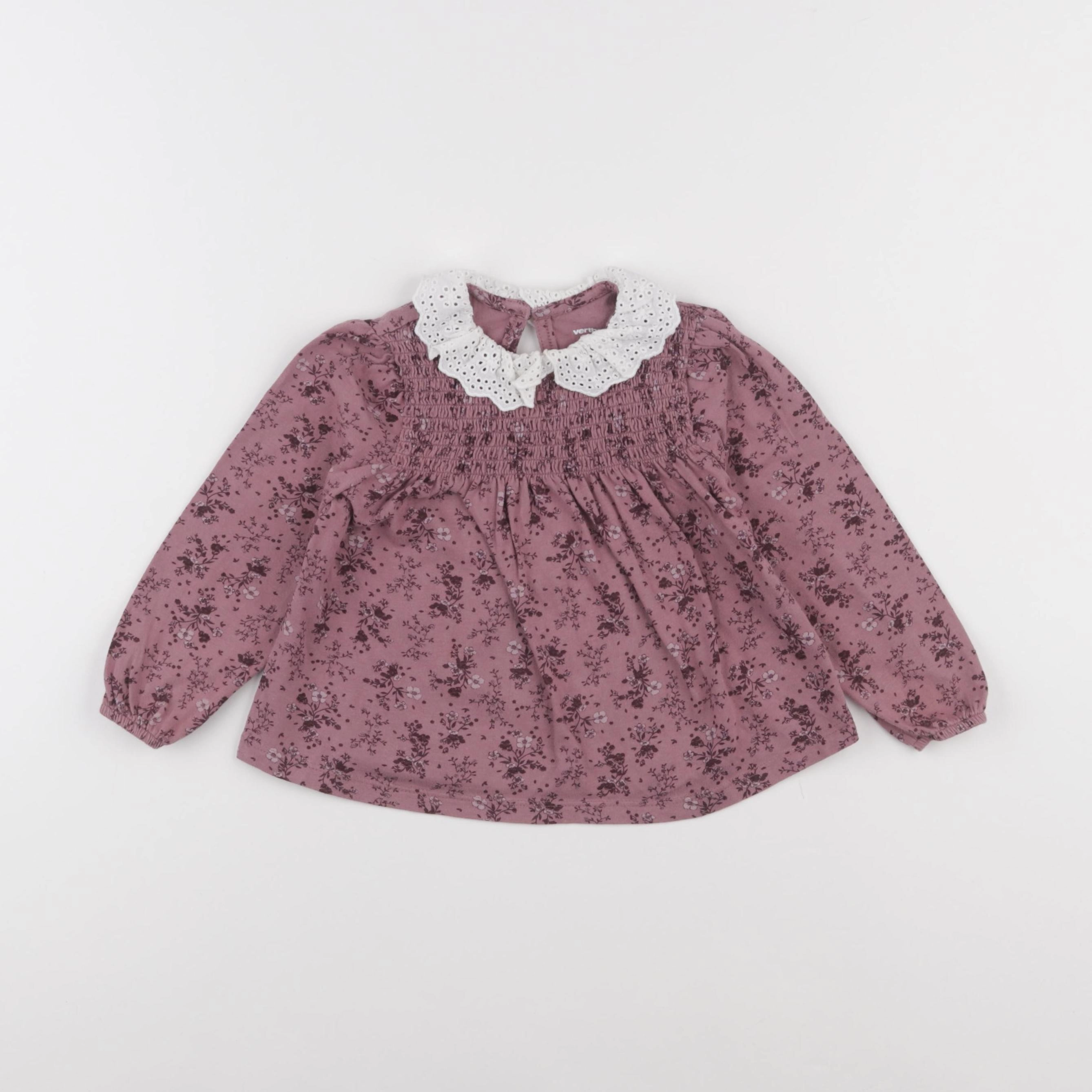 Vertbaudet - tee-shirt rose - 3 ans