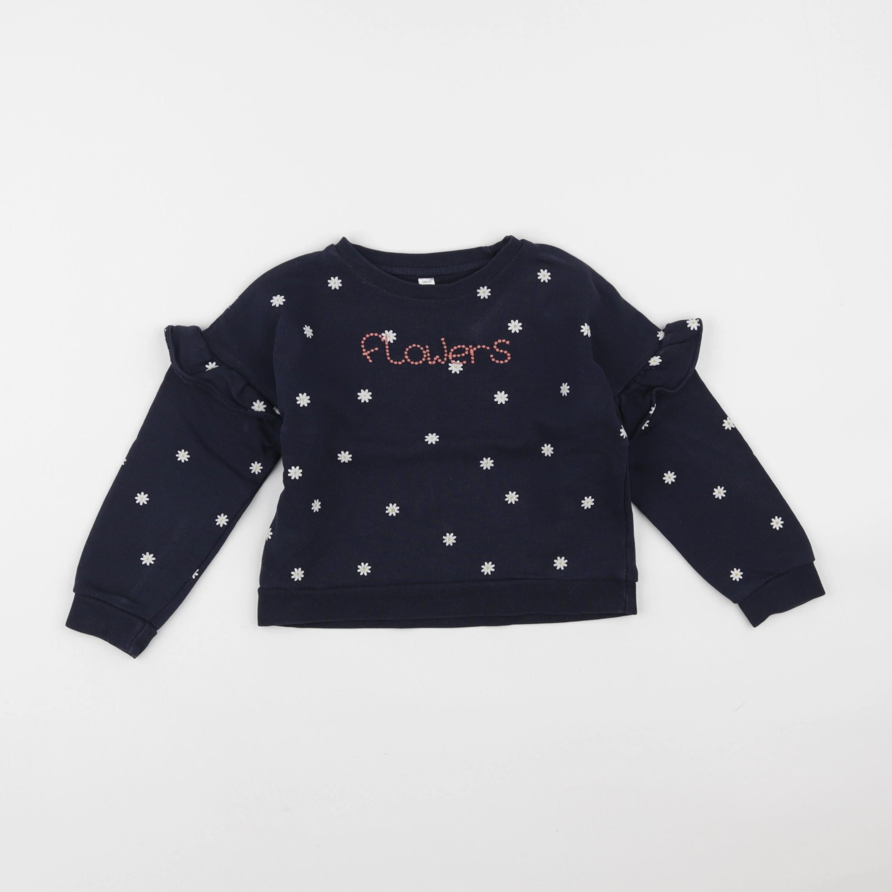Vertbaudet - sweat bleu - 4 ans