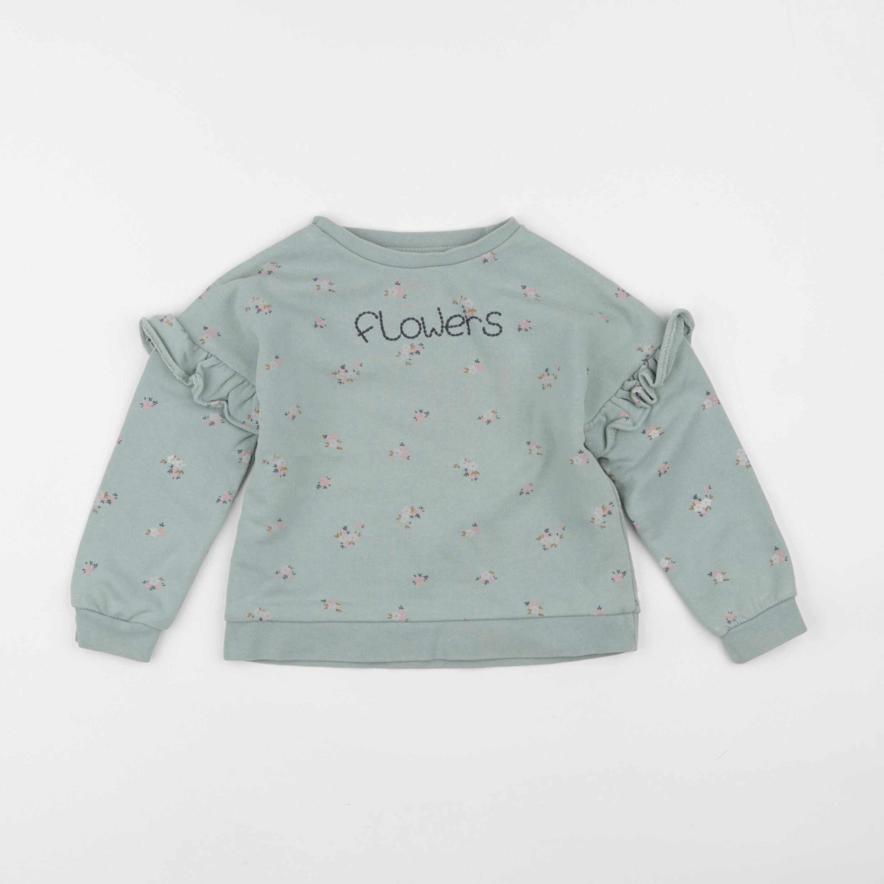 Vertbaudet - sweat bleu - 4 ans