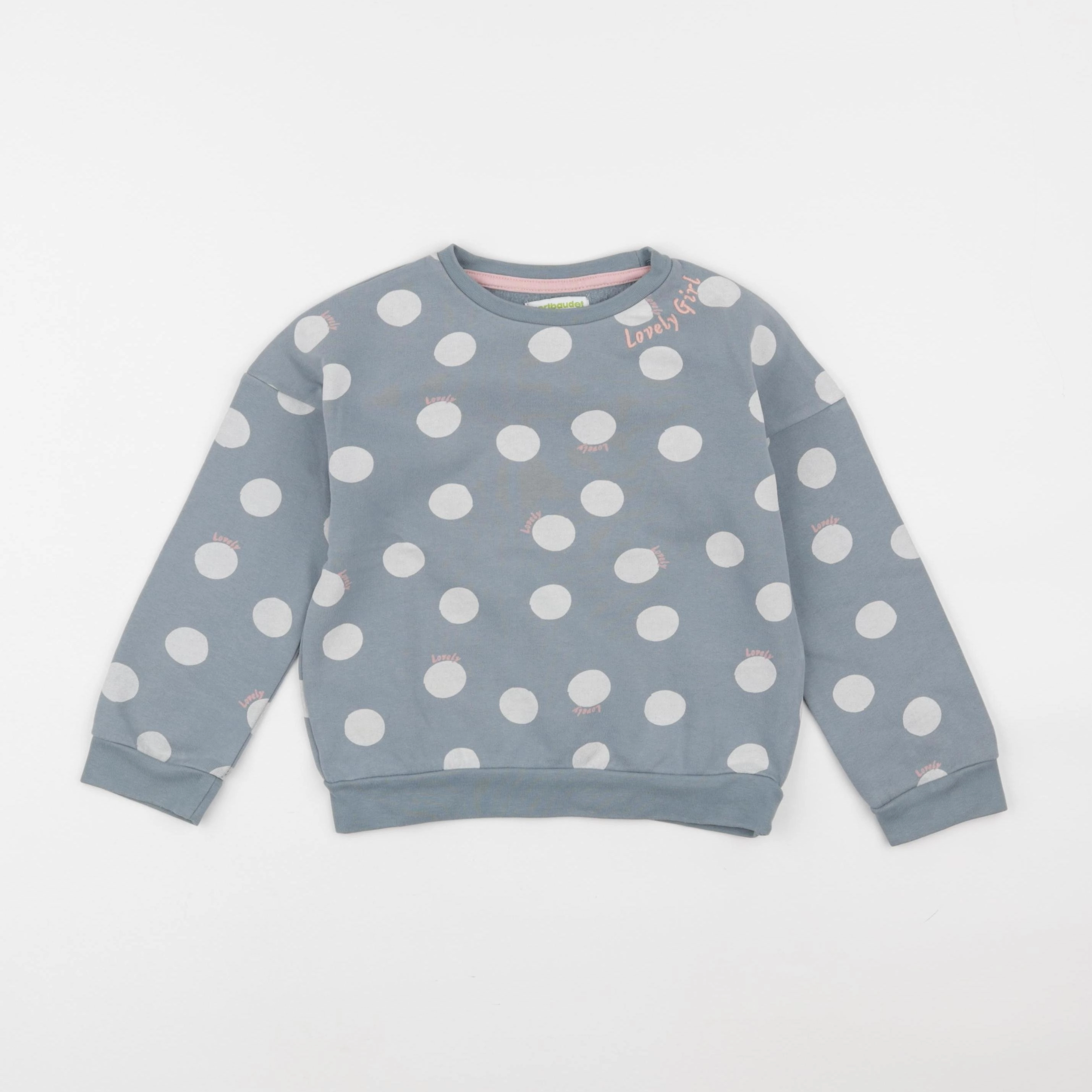 Vertbaudet - sweat bleu - 5 ans