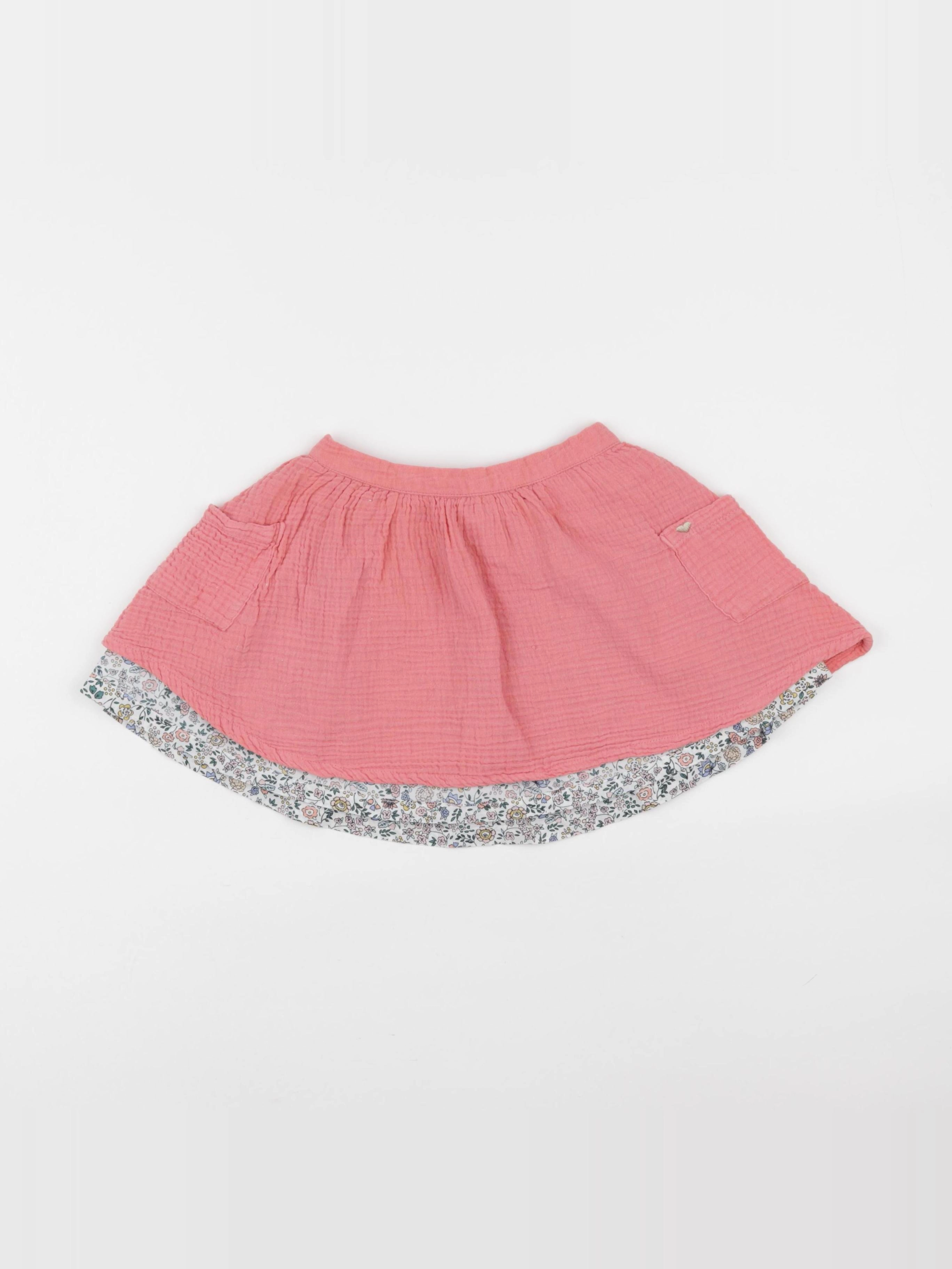 Vertbaudet - jupe rose - 5 ans
