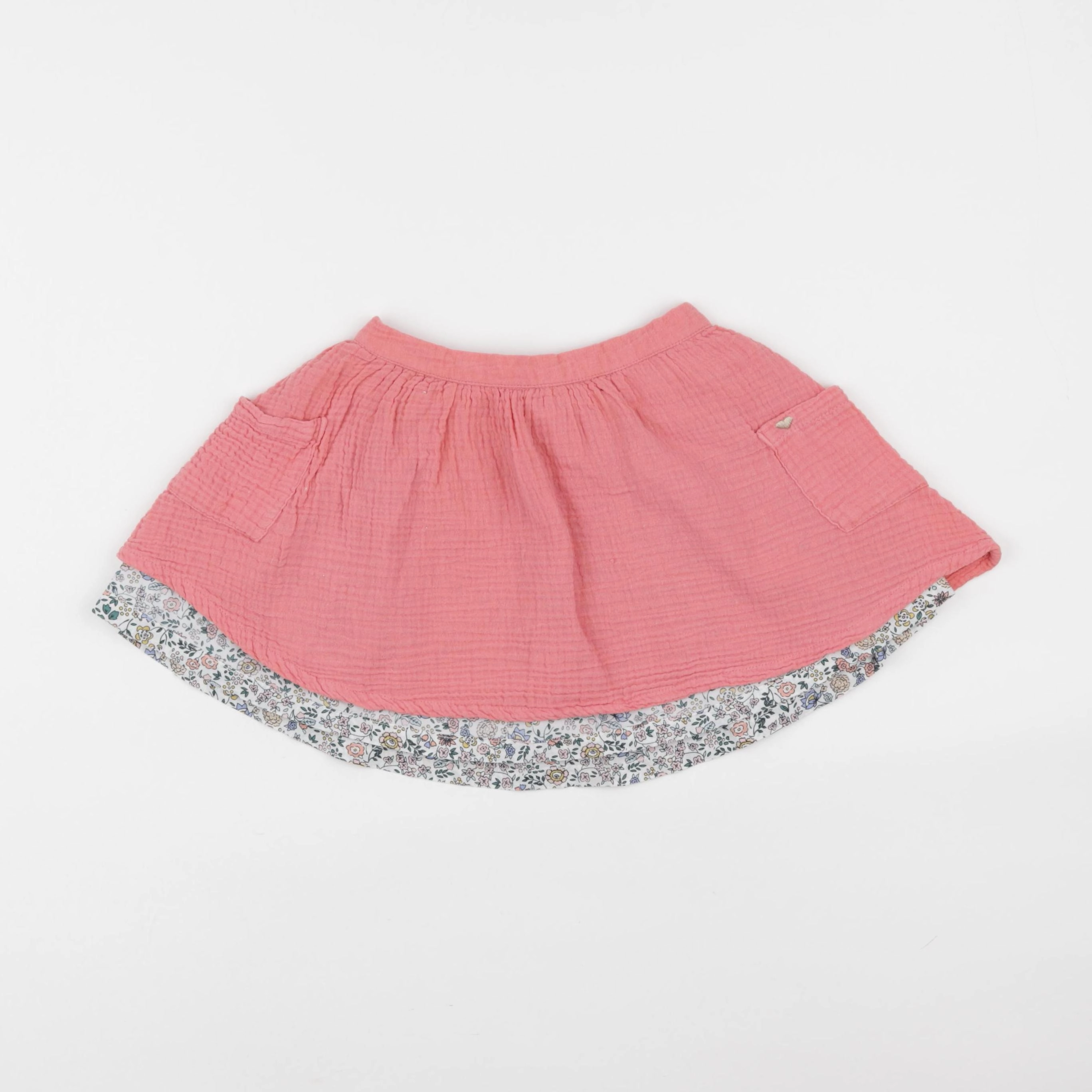 Vertbaudet - jupe rose - 5 ans