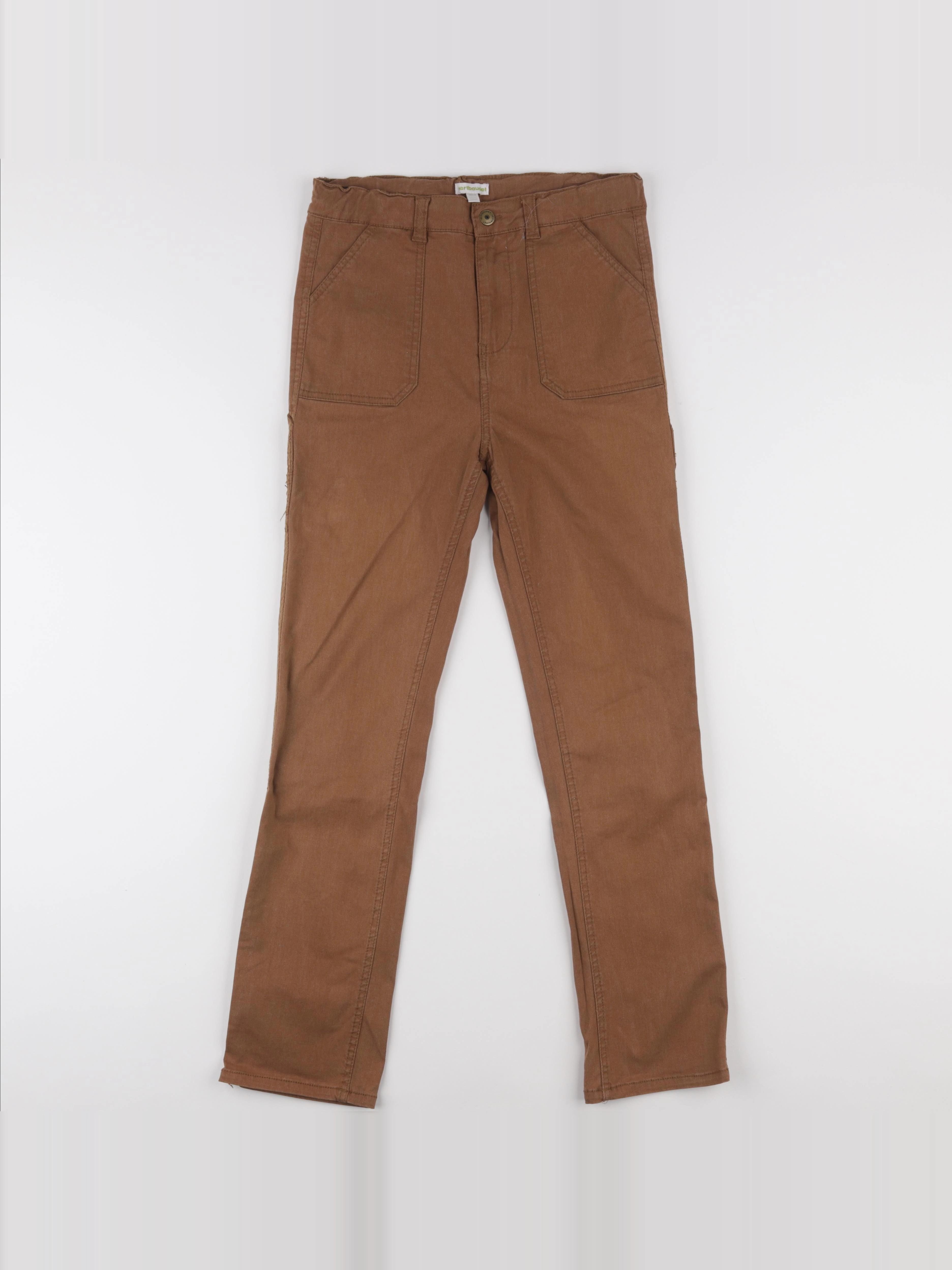 Vertbaudet - jean marron - 12 ans