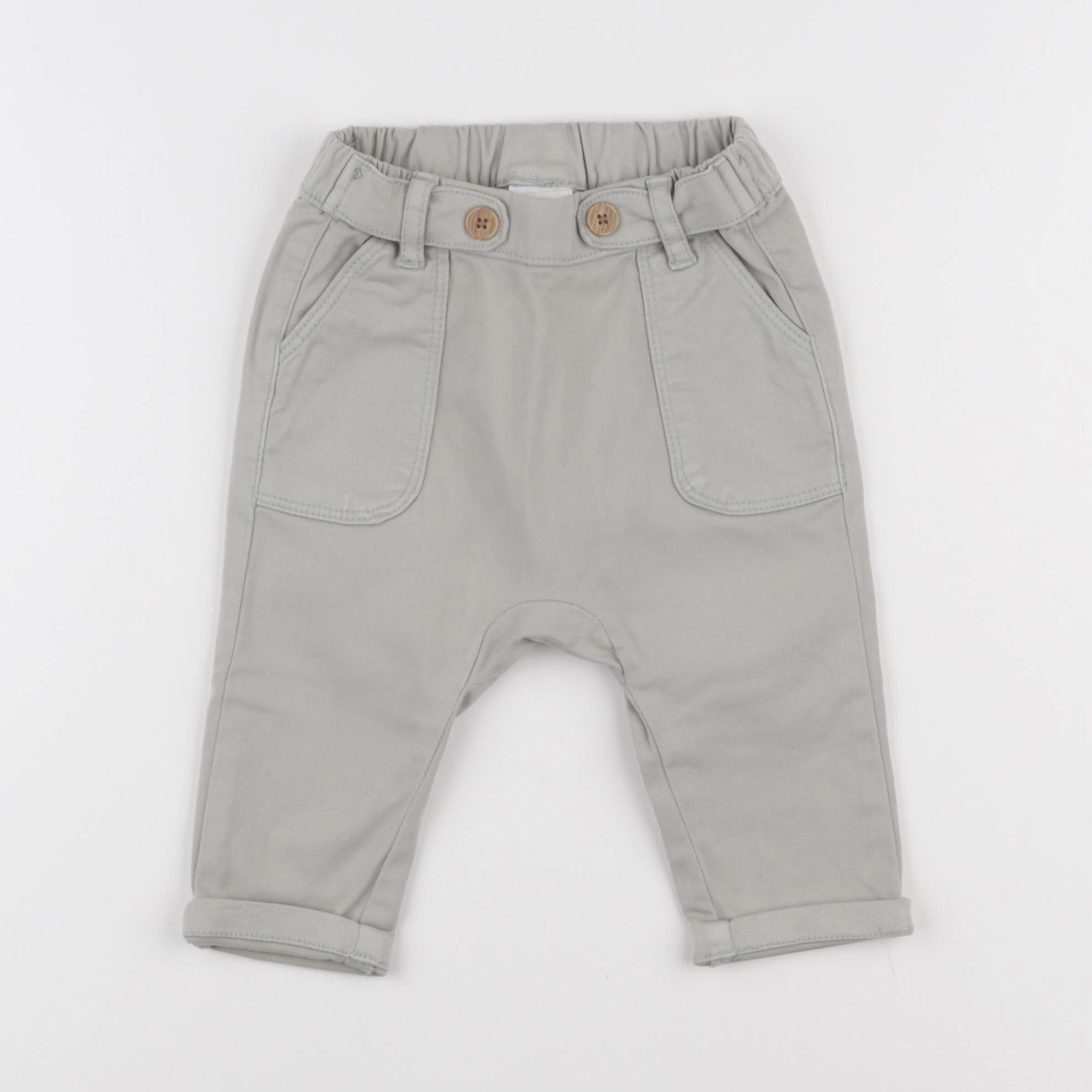 Tape à l'oeil - pantalon vert - 9 mois