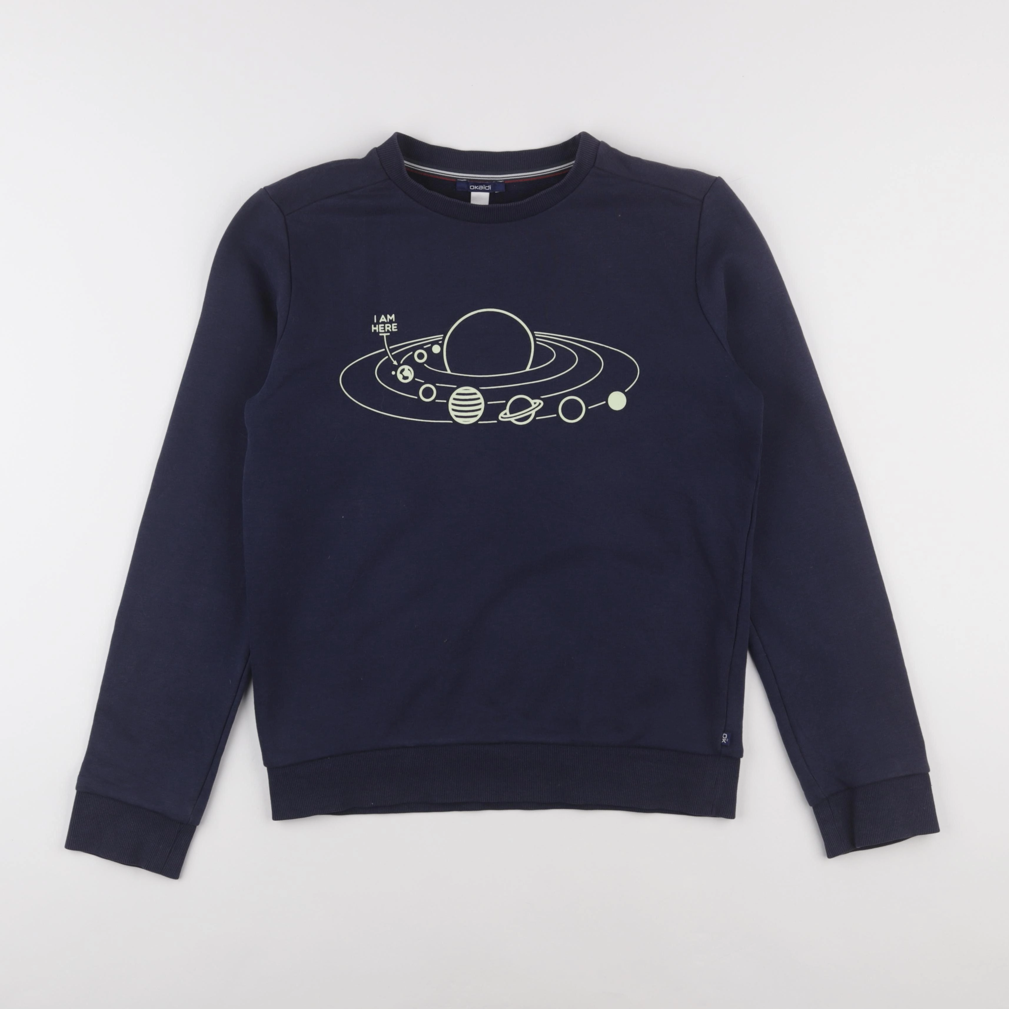 Okaidi - sweat bleu - 14 ans