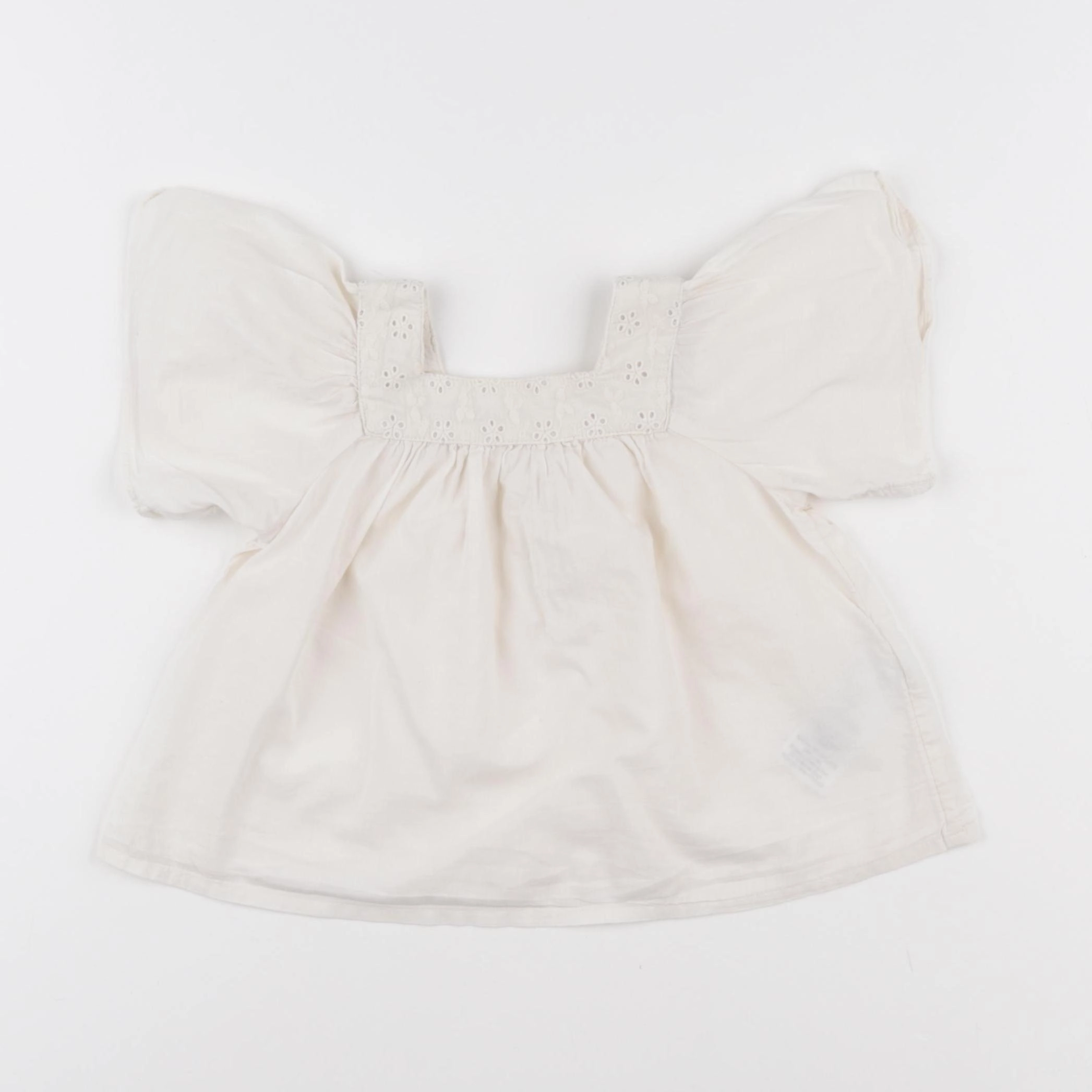 Vertbaudet - blouse beige - 18 mois