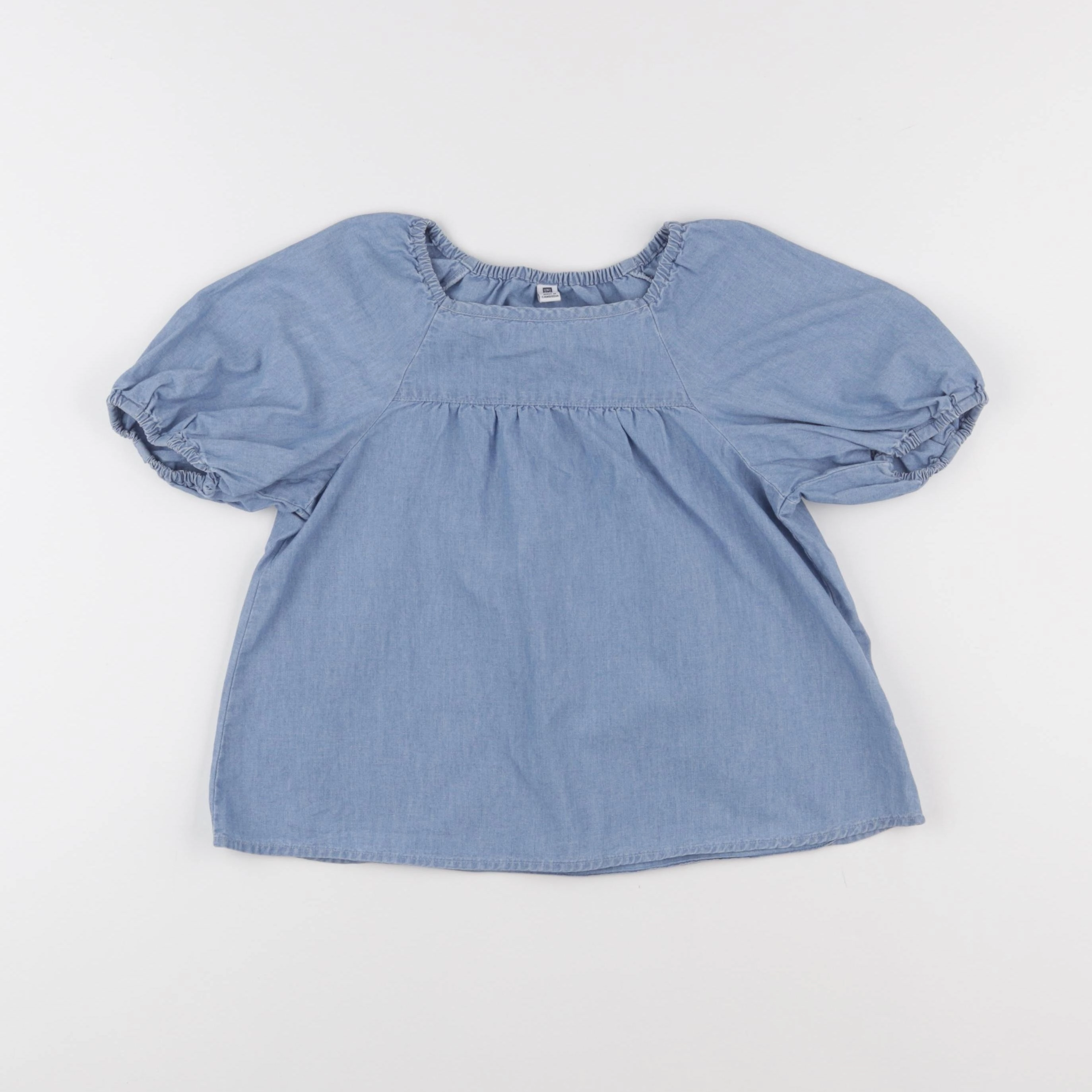 Uniqlo - blouse bleu - 5/6 ans