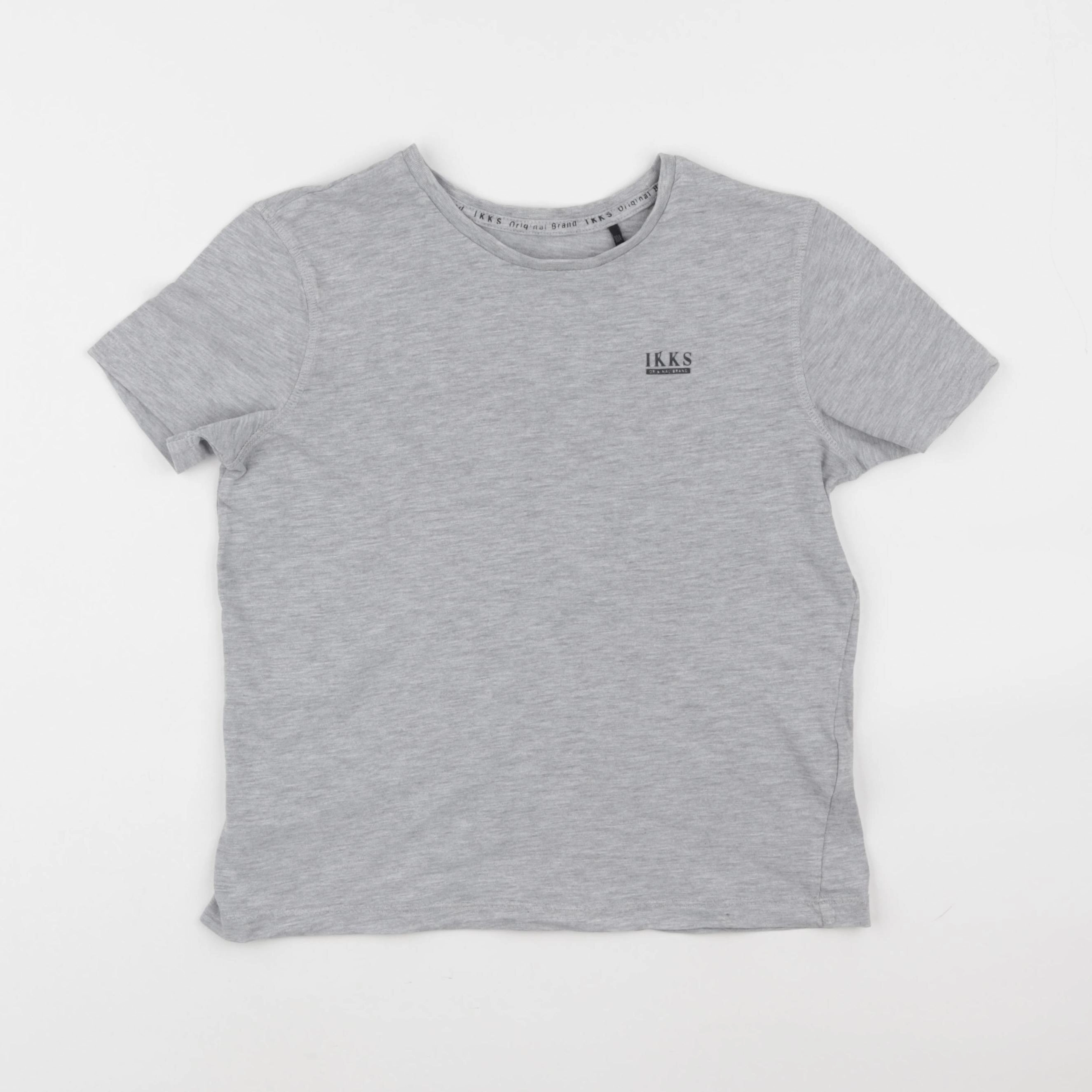 IKKS - tee-shirt gris - 10 ans