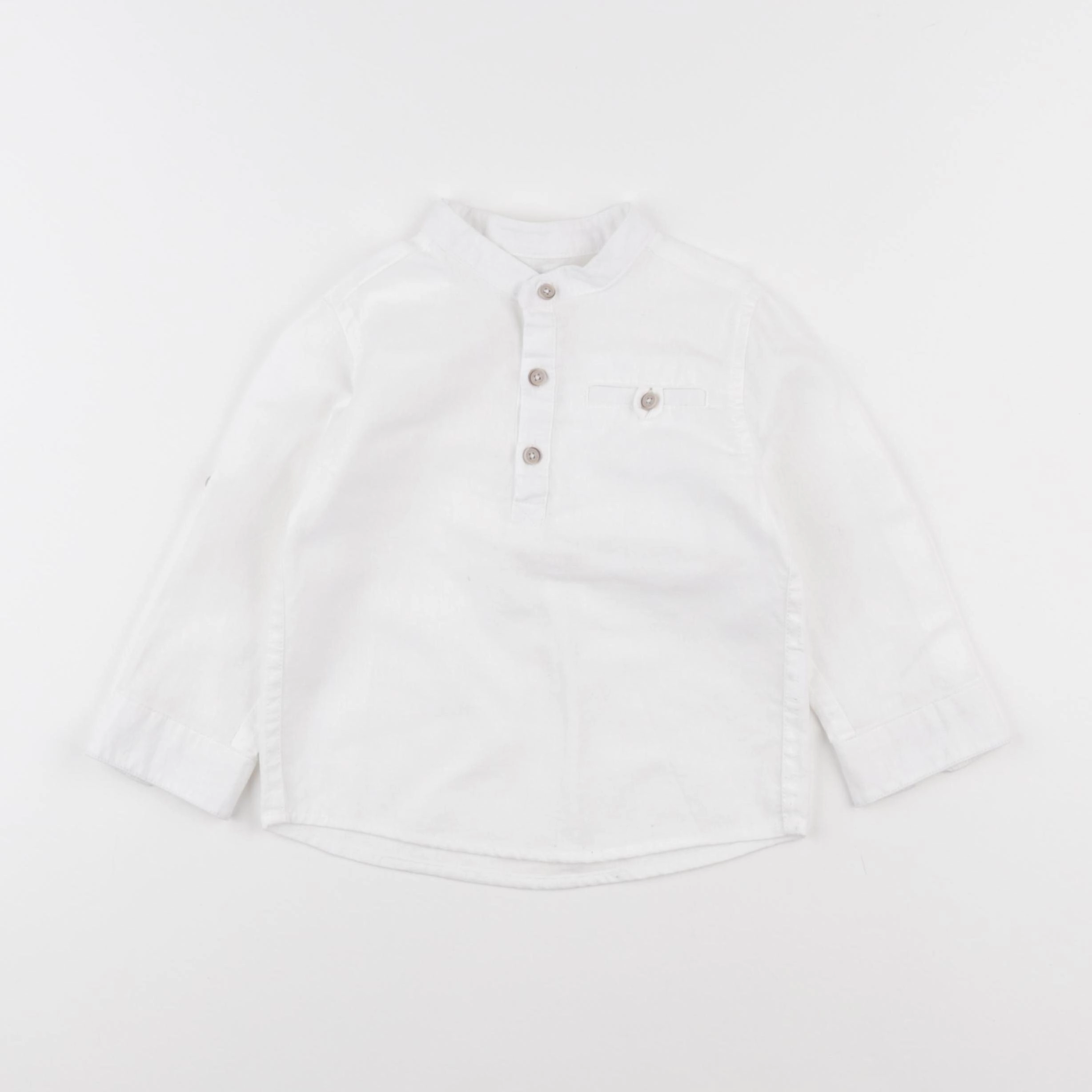 Vertbaudet - chemise blanc - 3 ans