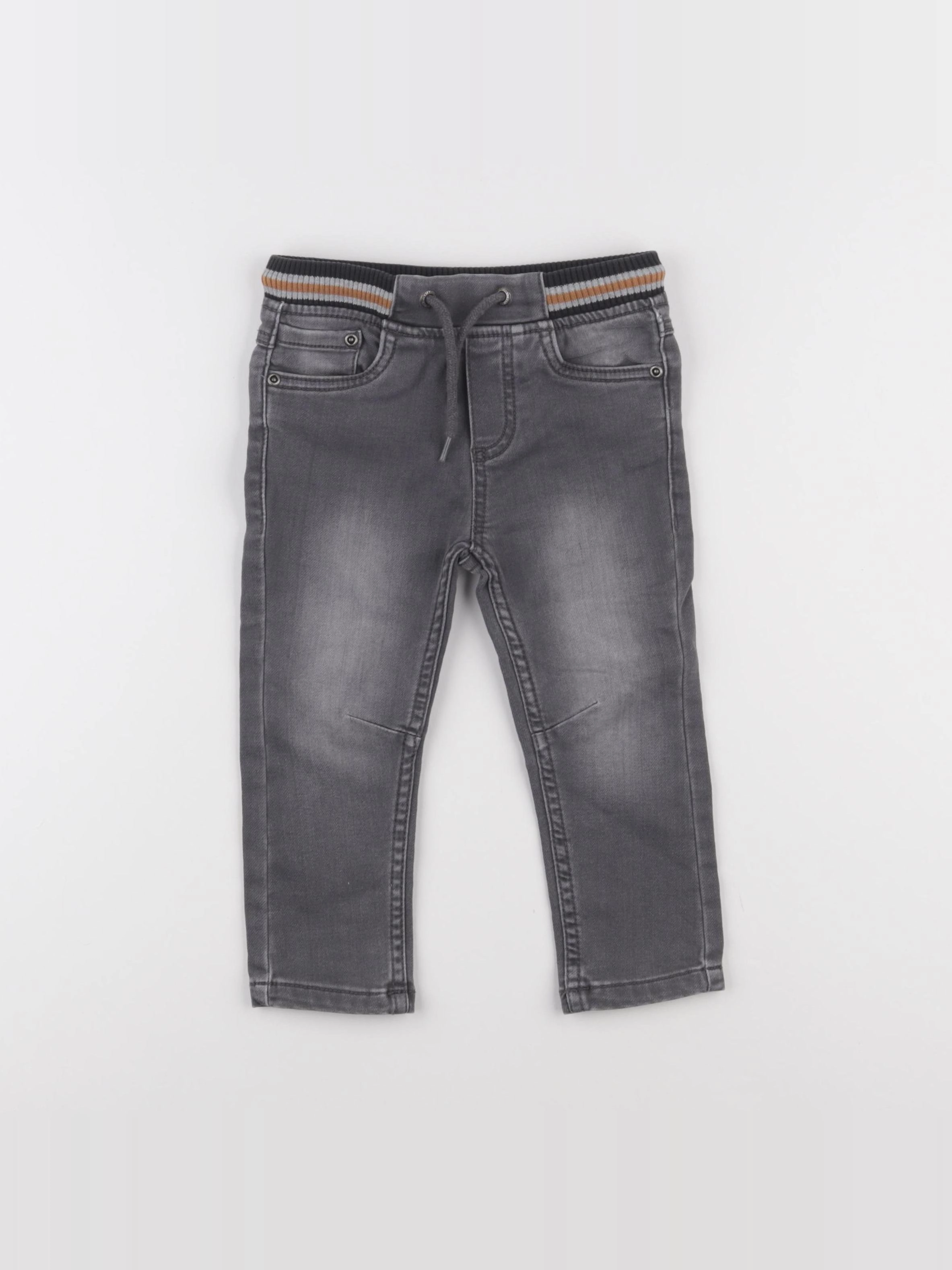 Vertbaudet - jean gris - 2 ans