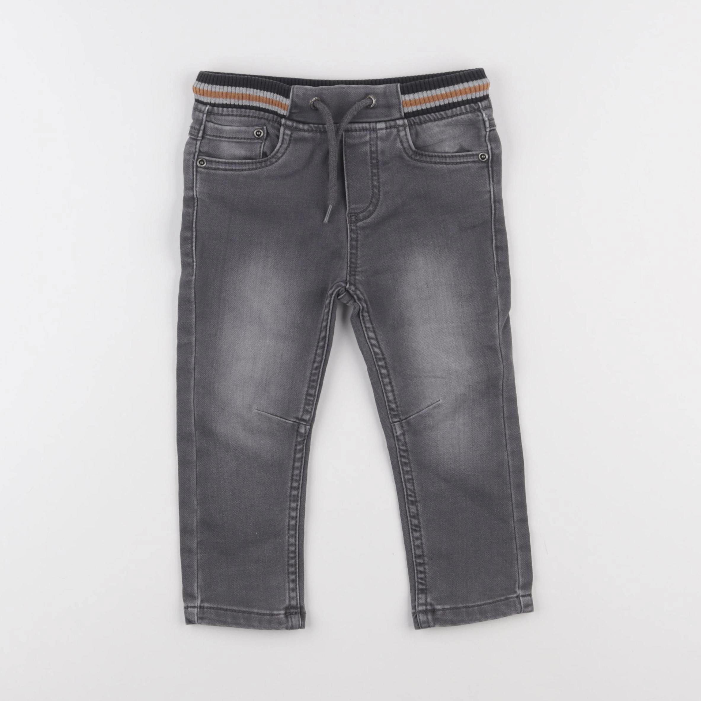 Vertbaudet - jean gris - 2 ans