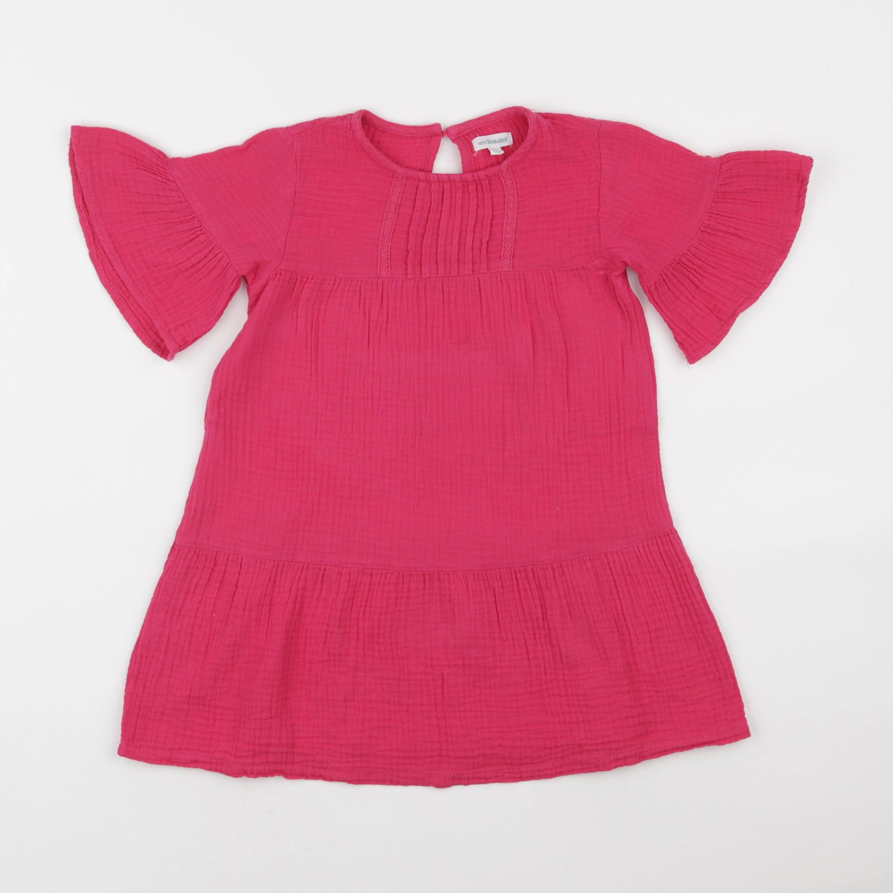 Vertbaudet - robe rose - 4 ans
