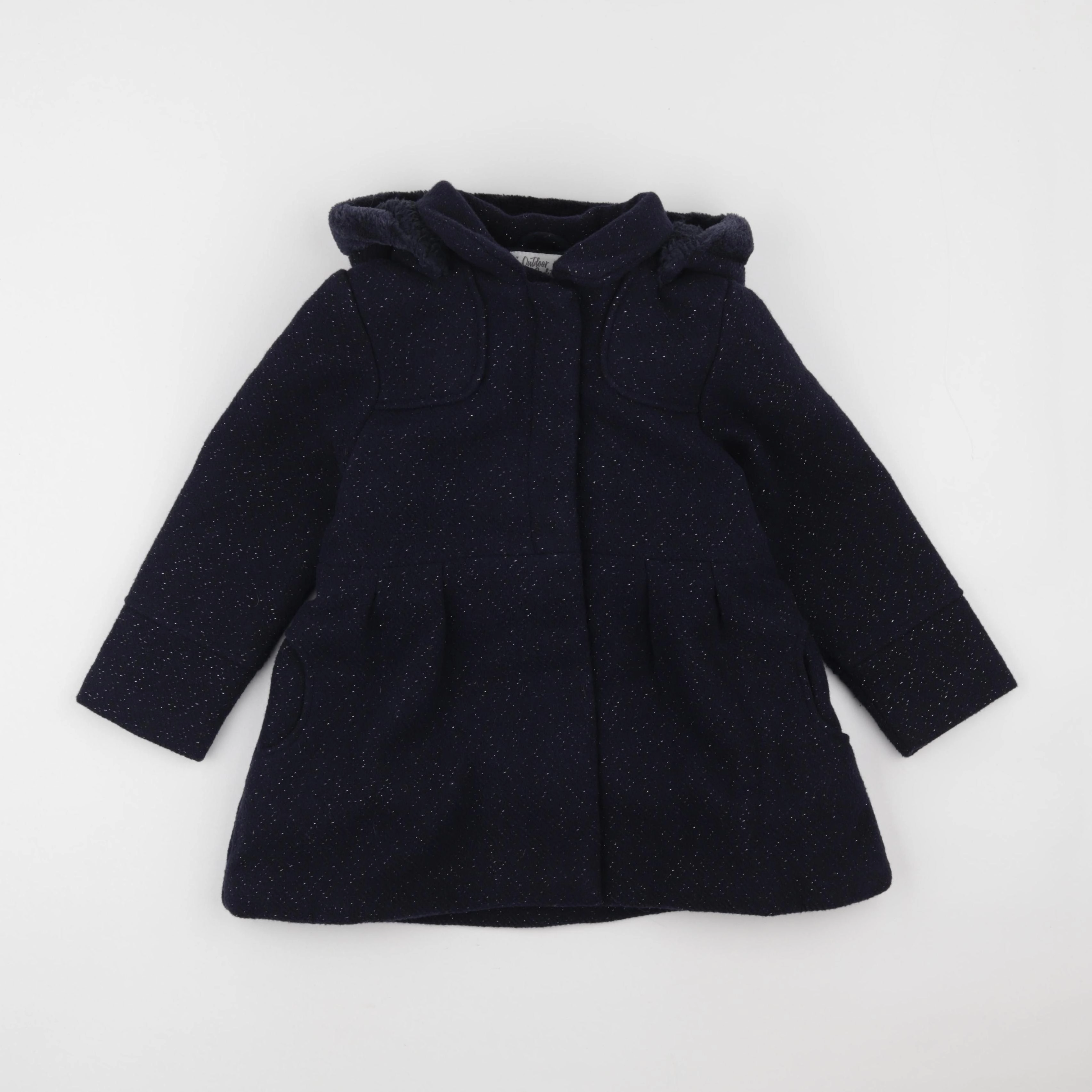 Vertbaudet - manteau bleu - 6 ans