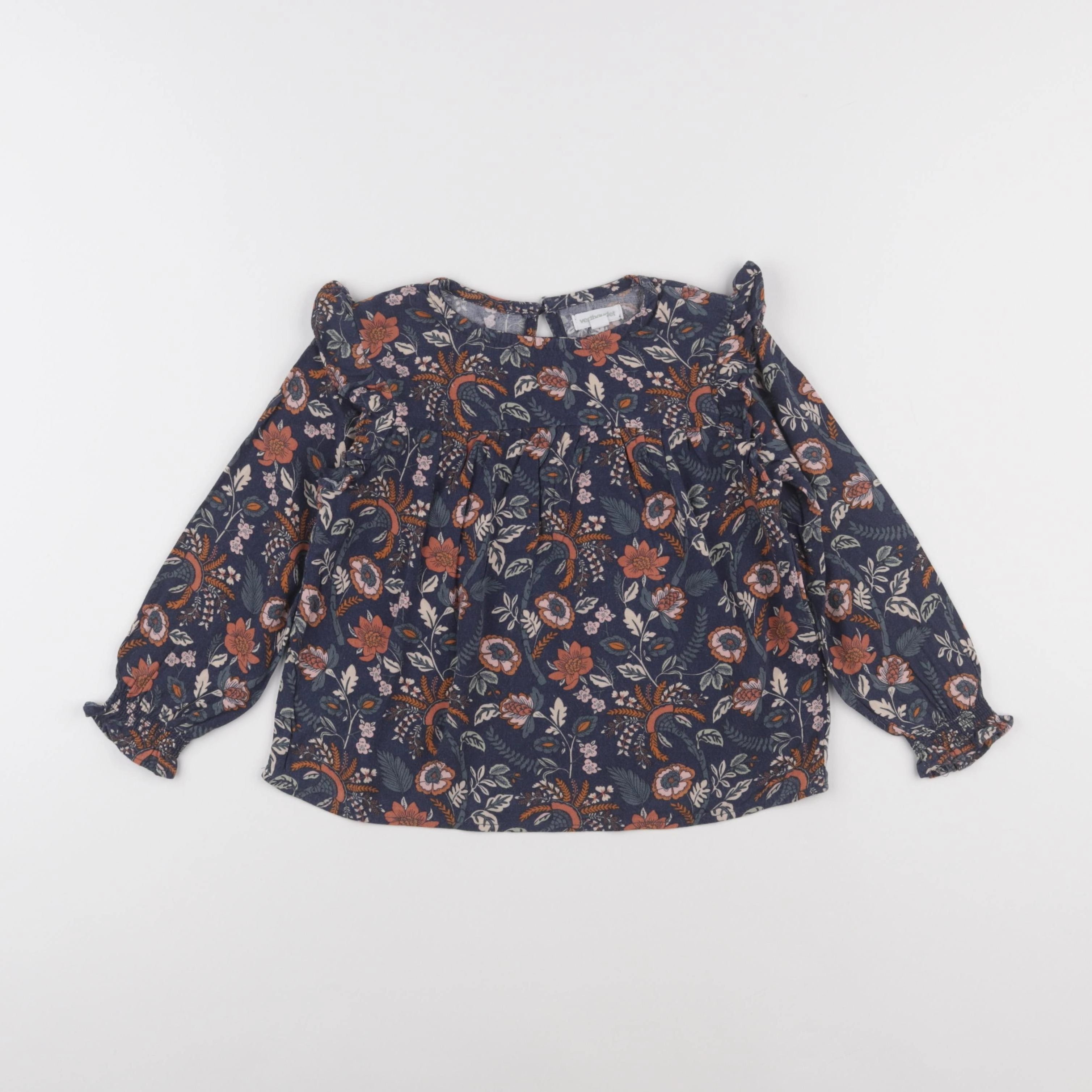 Vertbaudet - blouse multicolore - 5 ans